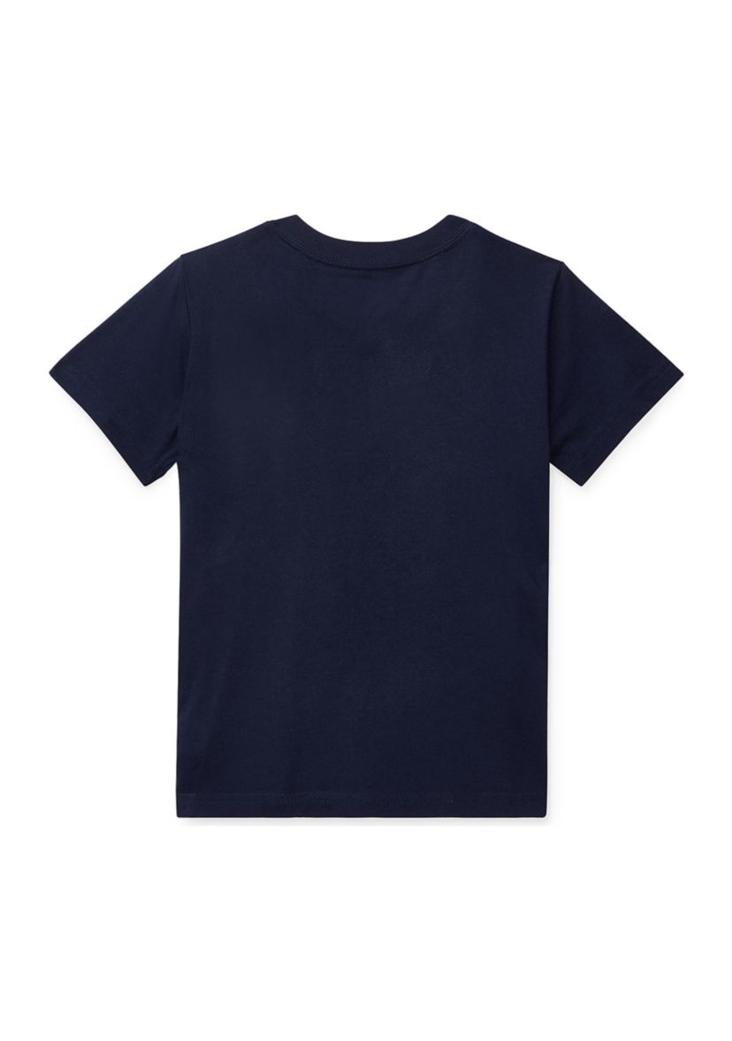 Toddler Boys Cotton Jersey V-Neck T-Shirt 