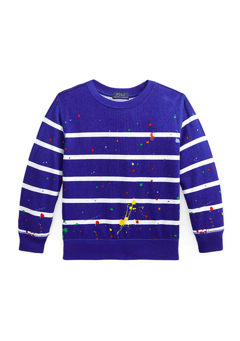 Toddler Boys Paint Splatter Spa Terry Sweatshirt
