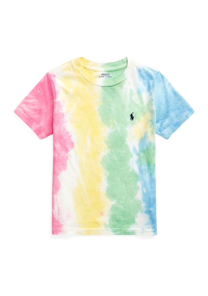 Toddler Boys Tie Dye Cotton Jersey T-Shirt