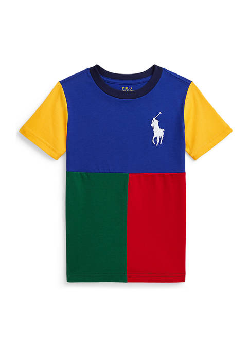 Ralph Lauren Childrenswear Toddler Boys Big Pony Color-Blocked