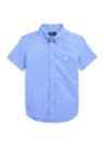 Boys 2-7 Geometric Poplin Short Sleeve Shirt