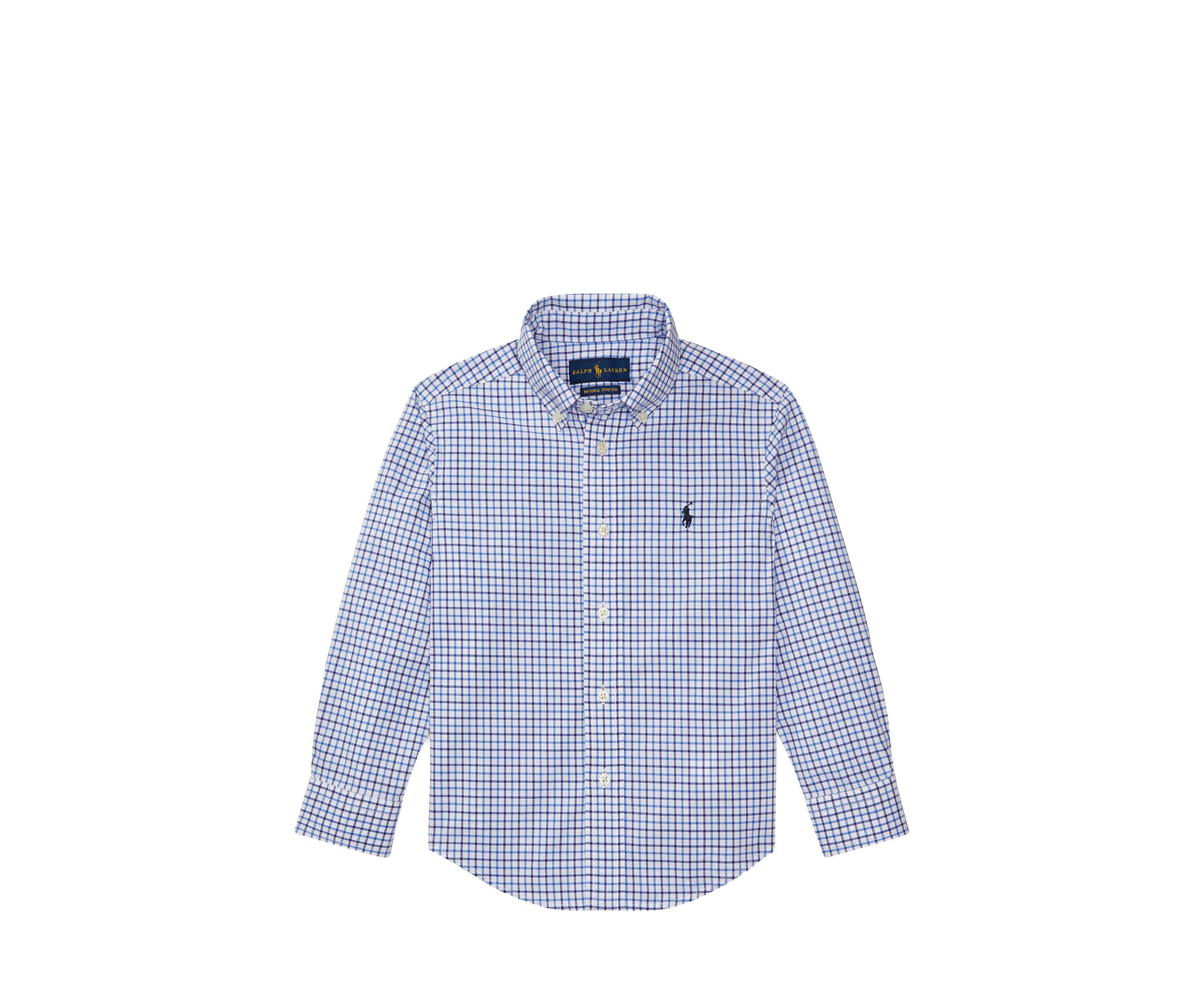 Boys 2-7 Cotton Poplin Sport Shirt