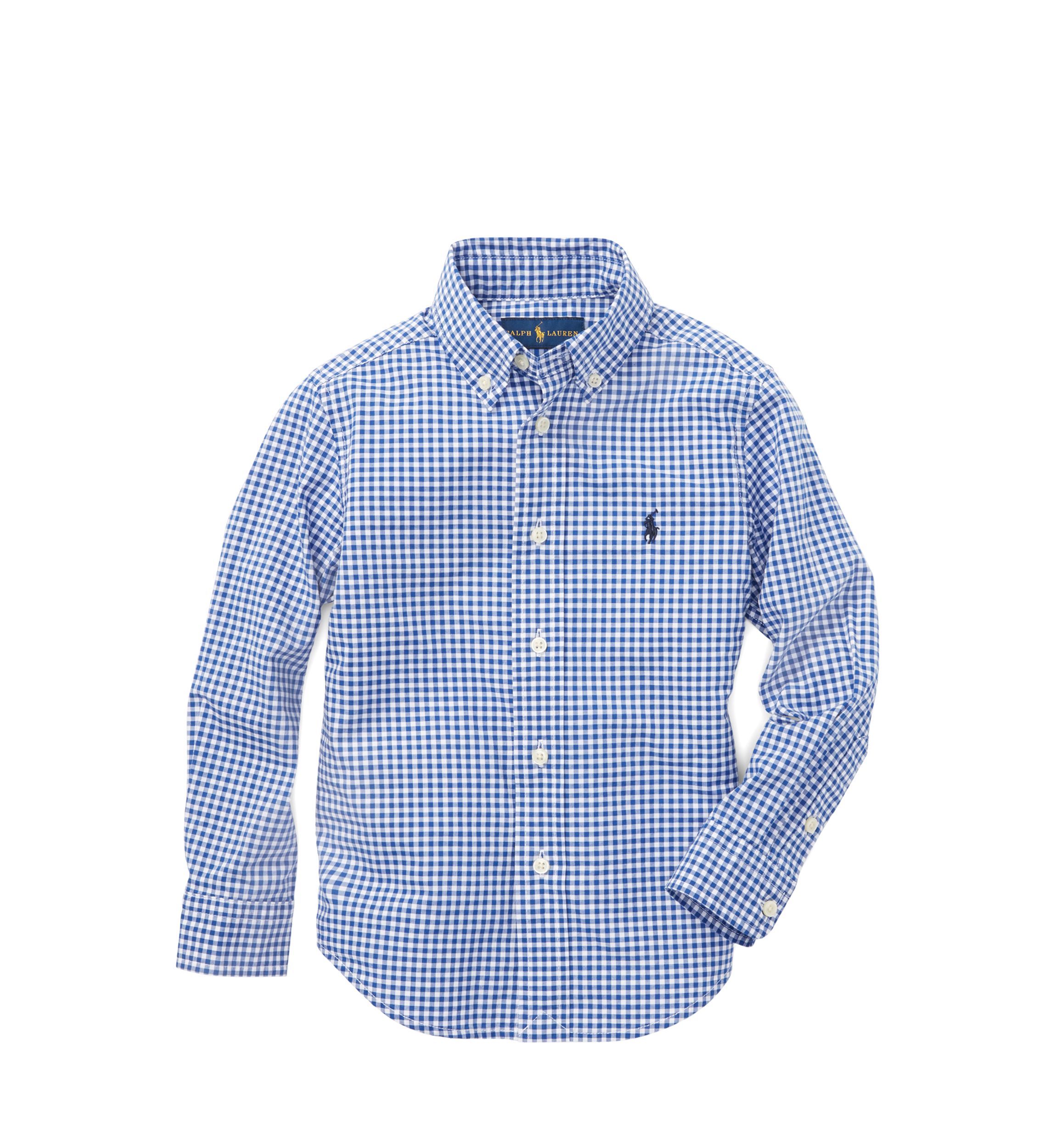 Boys 2-7 Cotton Poplin Sport Shirt