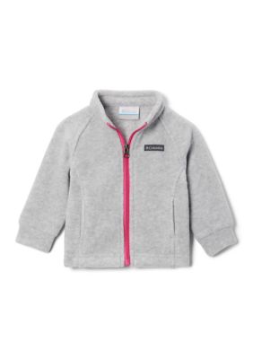 Columbia Baby Girls Benton Springs Fleece Jacket, Grey, 6 - 12 Months
