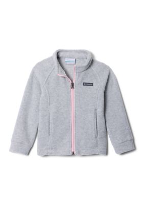 Columbia Baby Girls Benton Springs Fleece Jacket, Grey, 6 - 12 Months