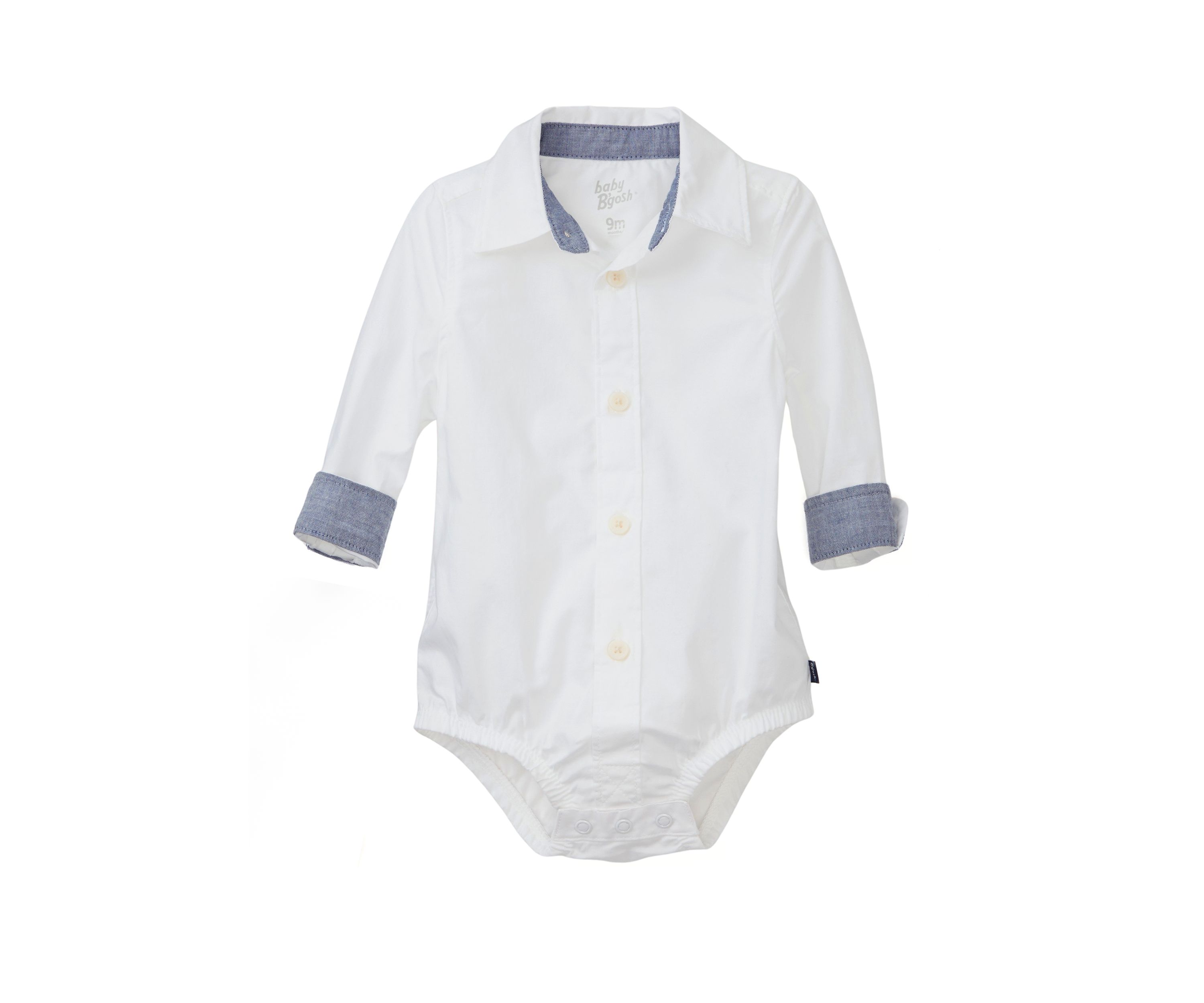 Baby Boys Woven Bodysuit