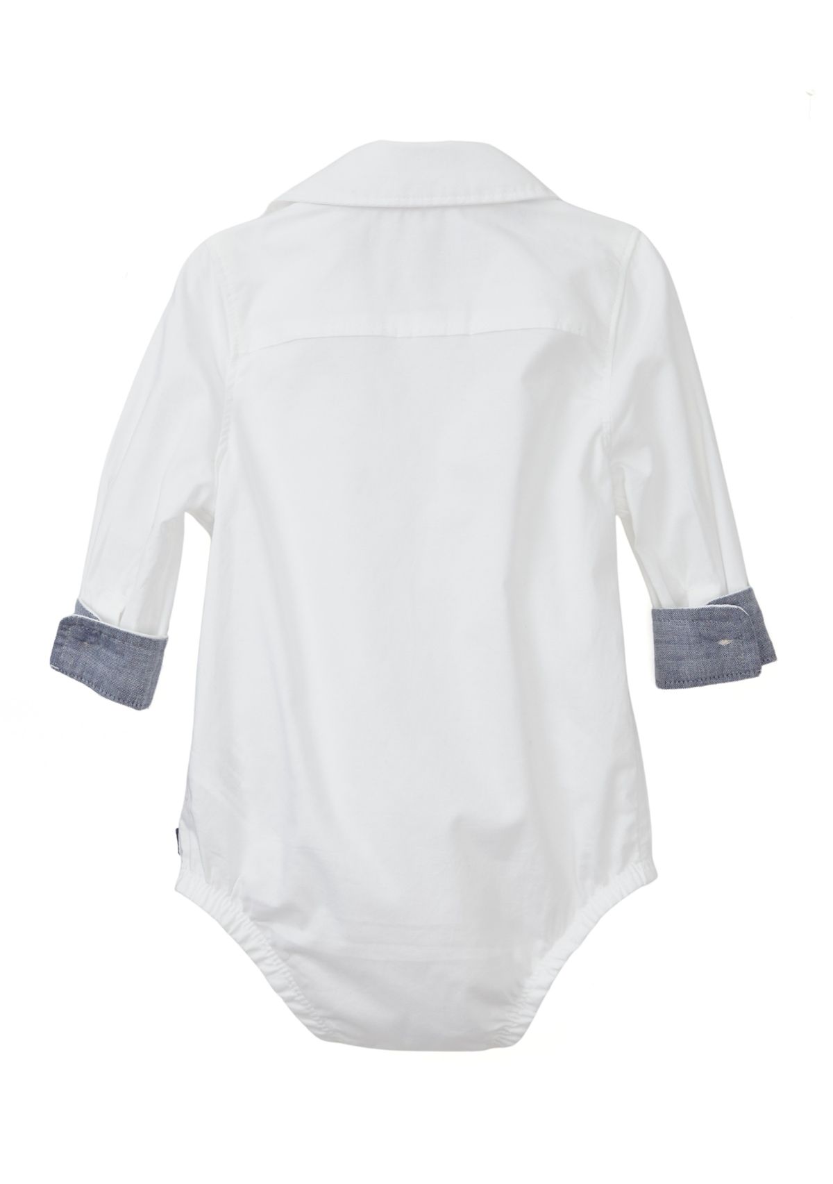 Baby Boys Woven Bodysuit