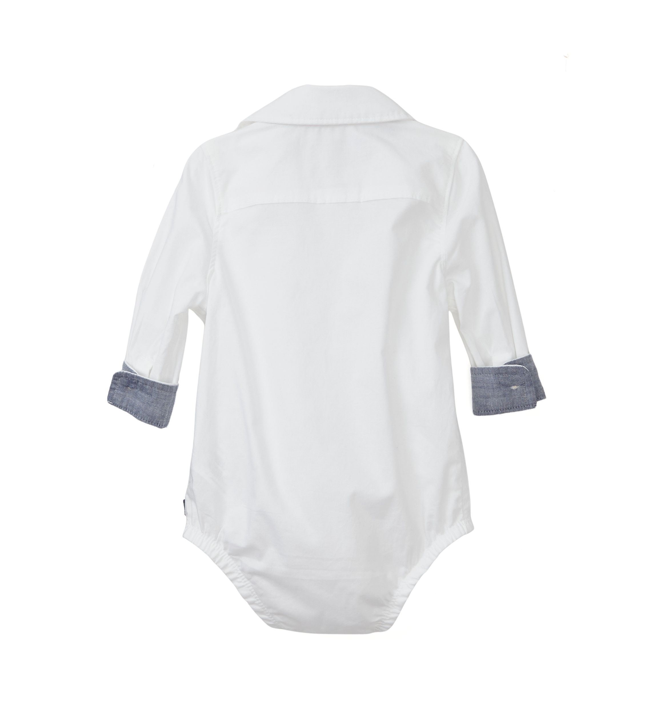 Baby Boys Woven Bodysuit