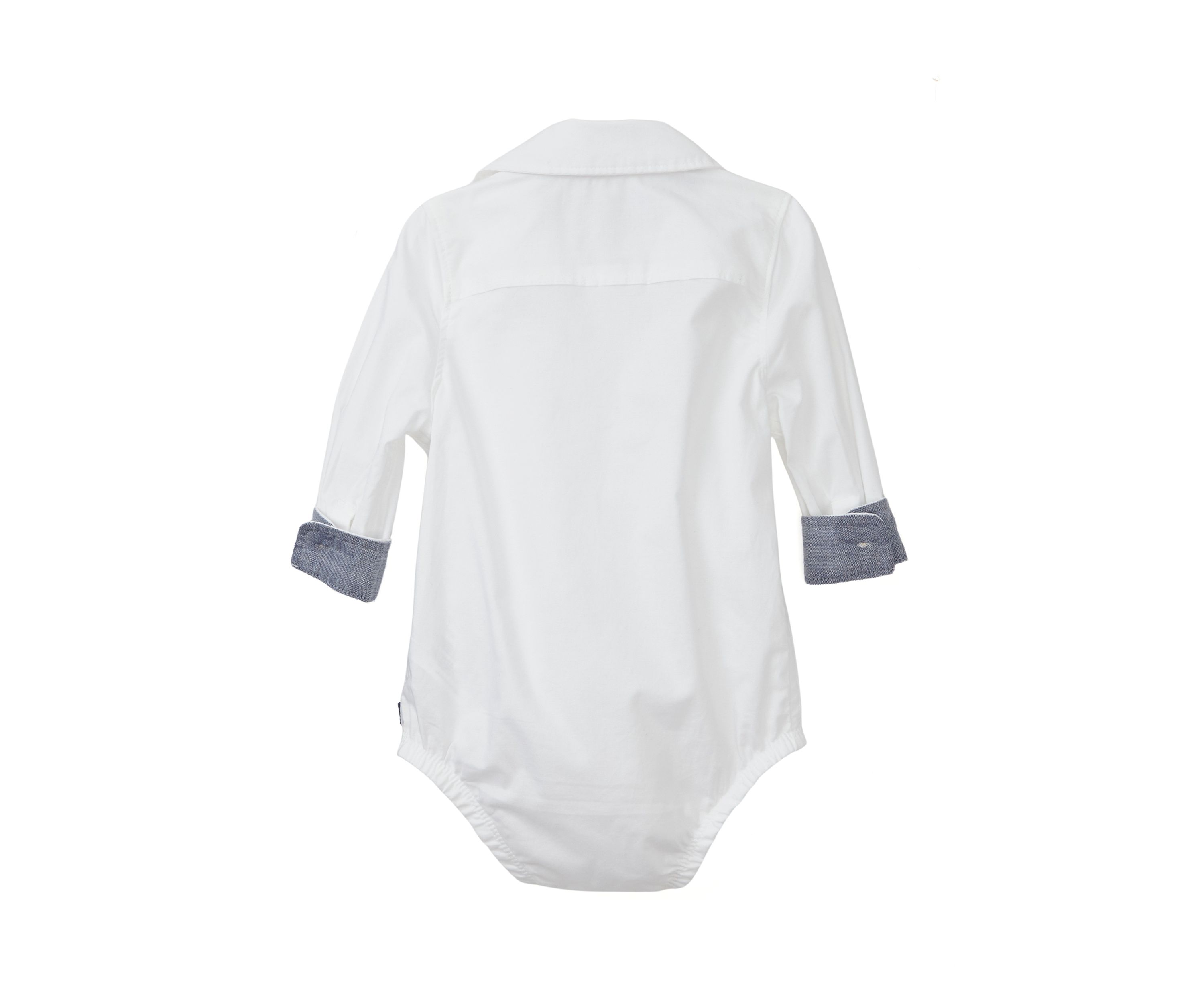 Baby Boys Woven Bodysuit