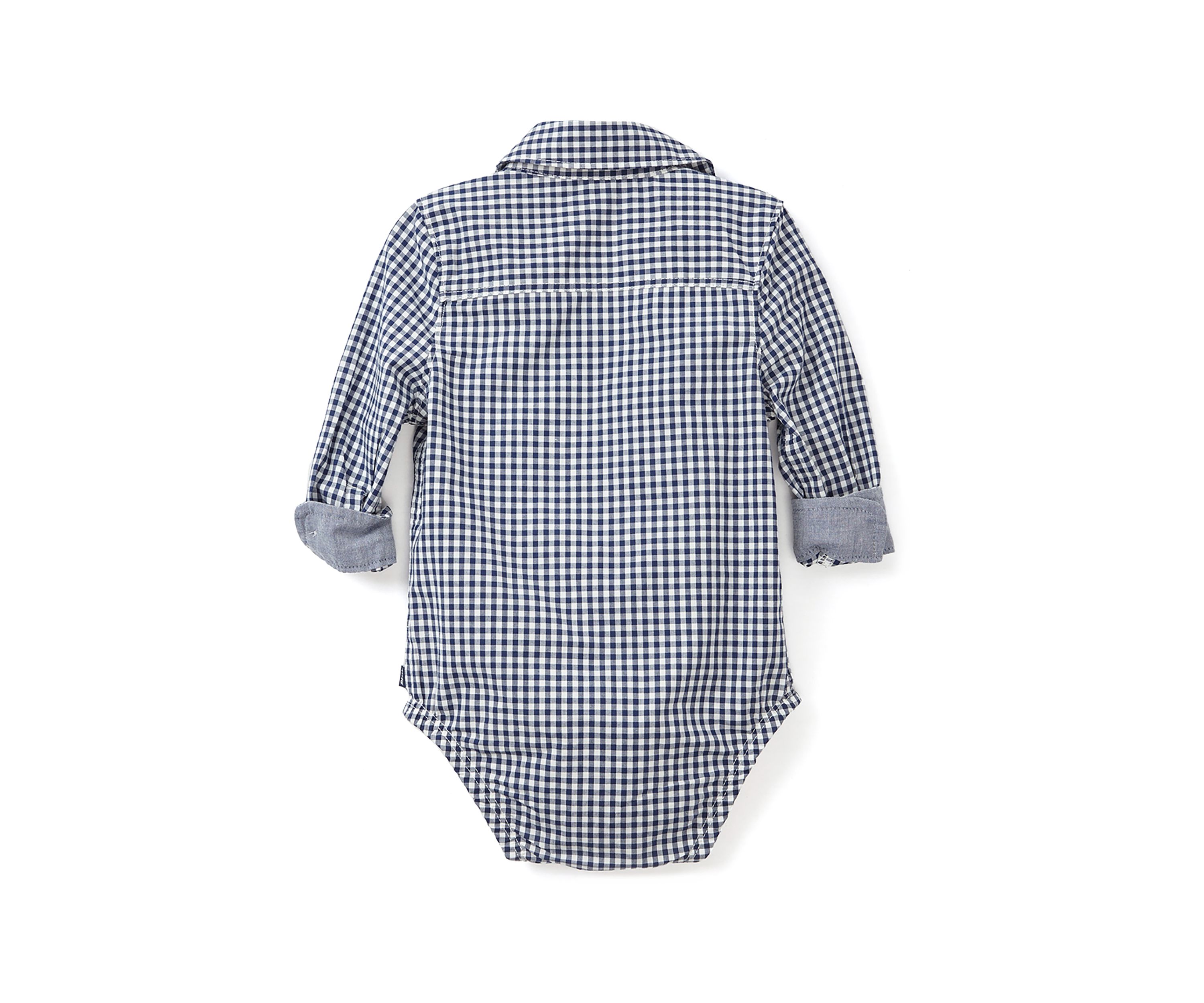 Baby Boys Woven Printed Bodysuit