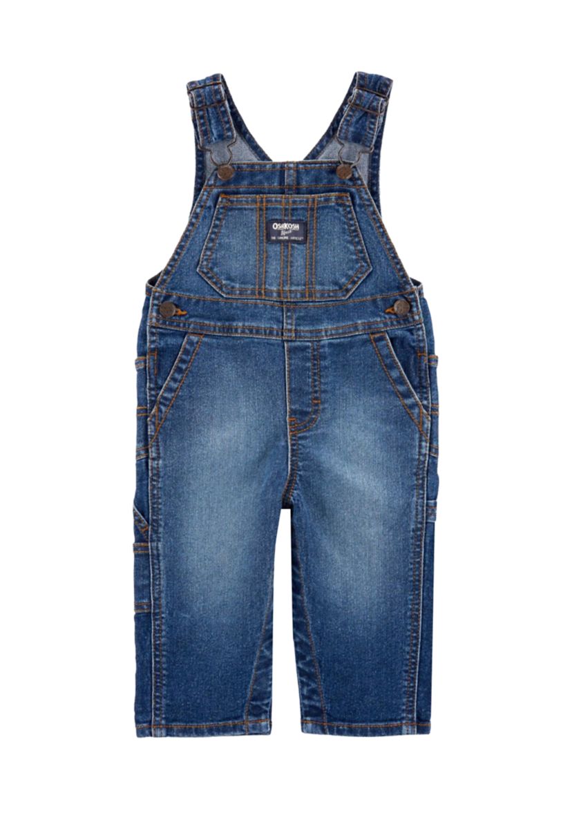 Baby Girls Denim Overalls 