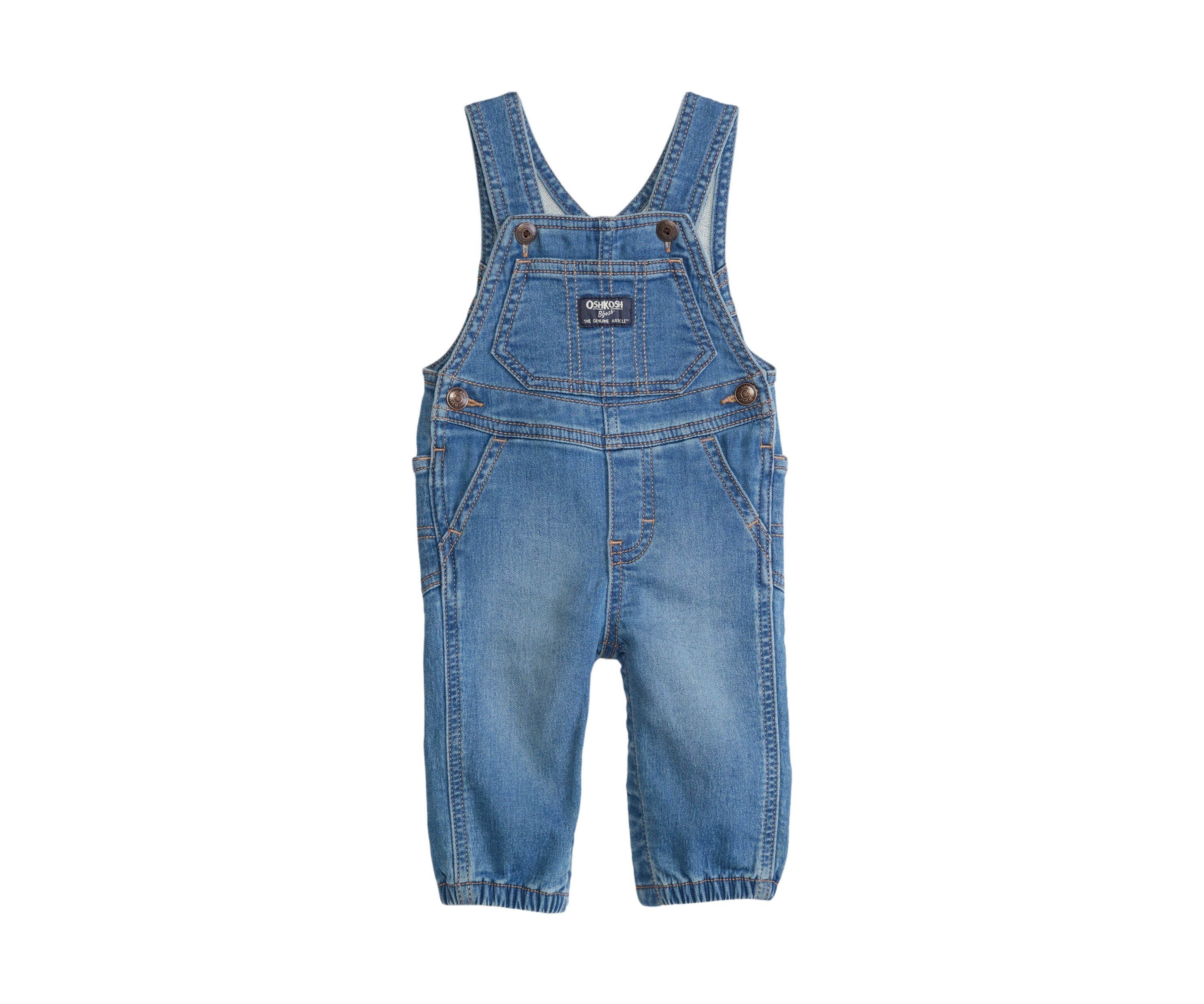 Baby Boys Denim Overalls