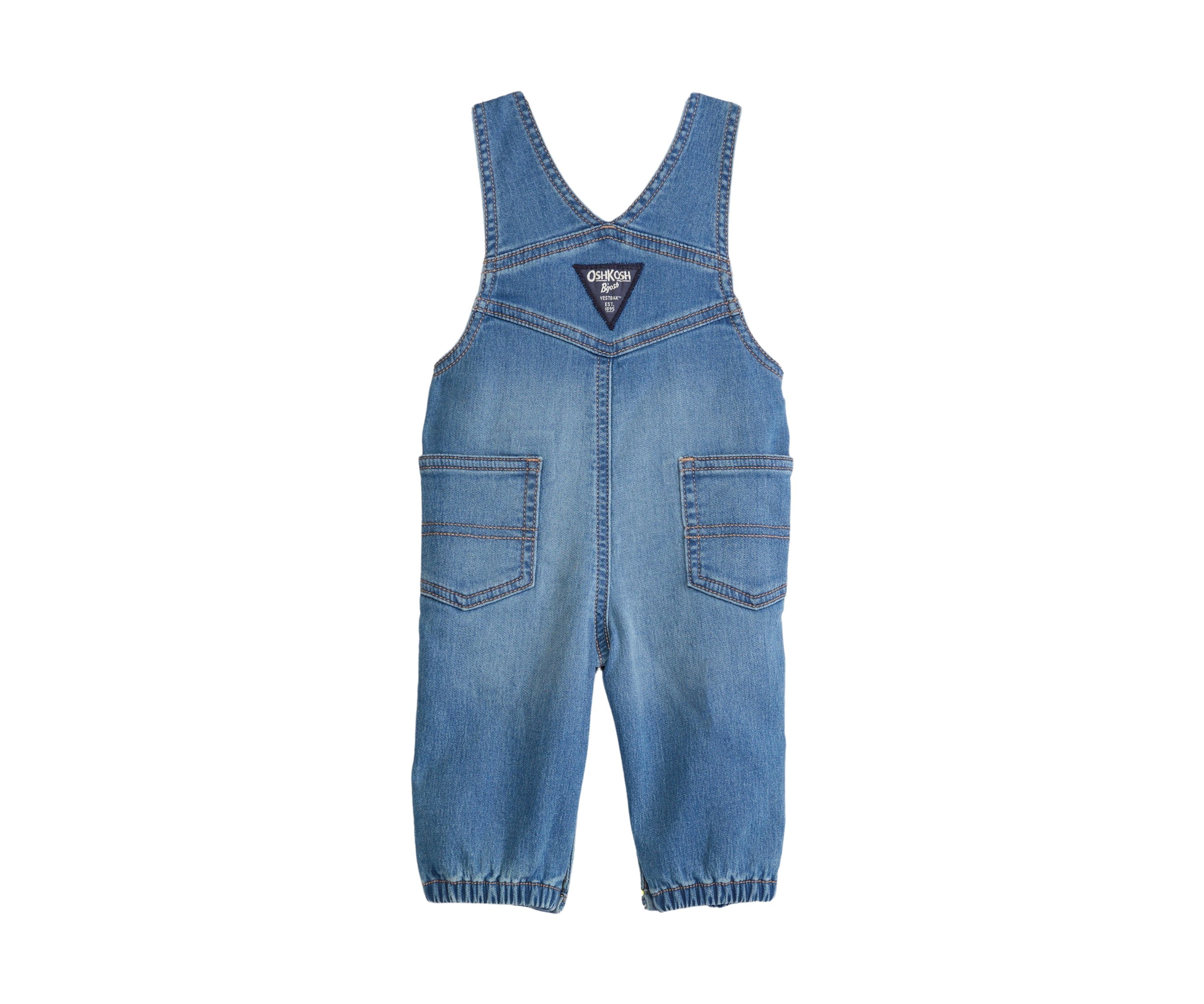 Baby Boys Denim Overalls