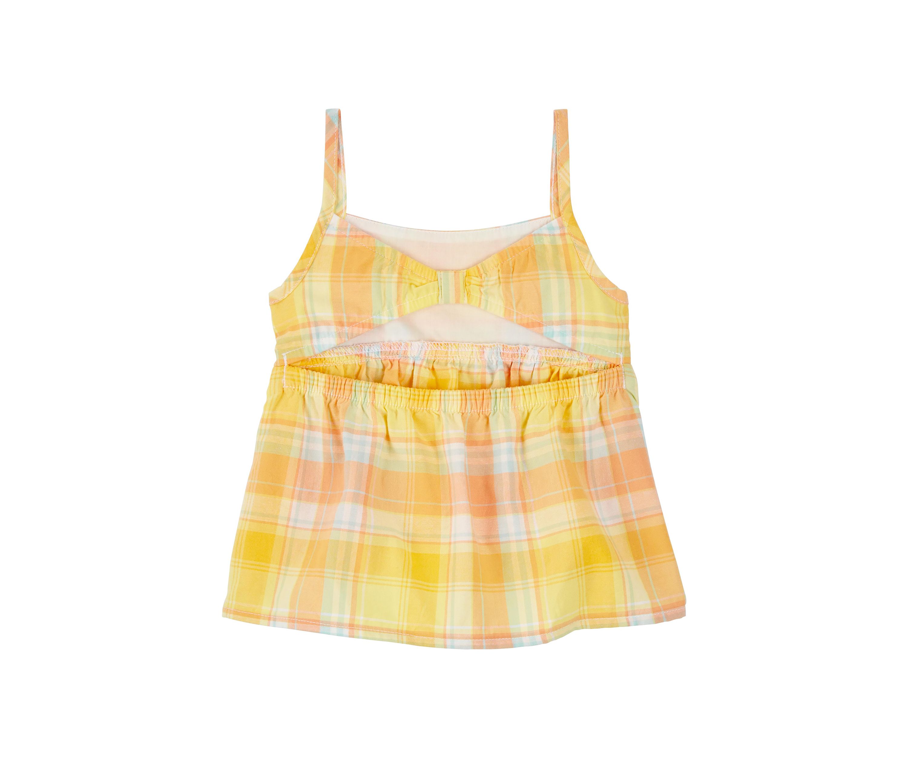 Baby Girls 2-Piece Gingham Set 