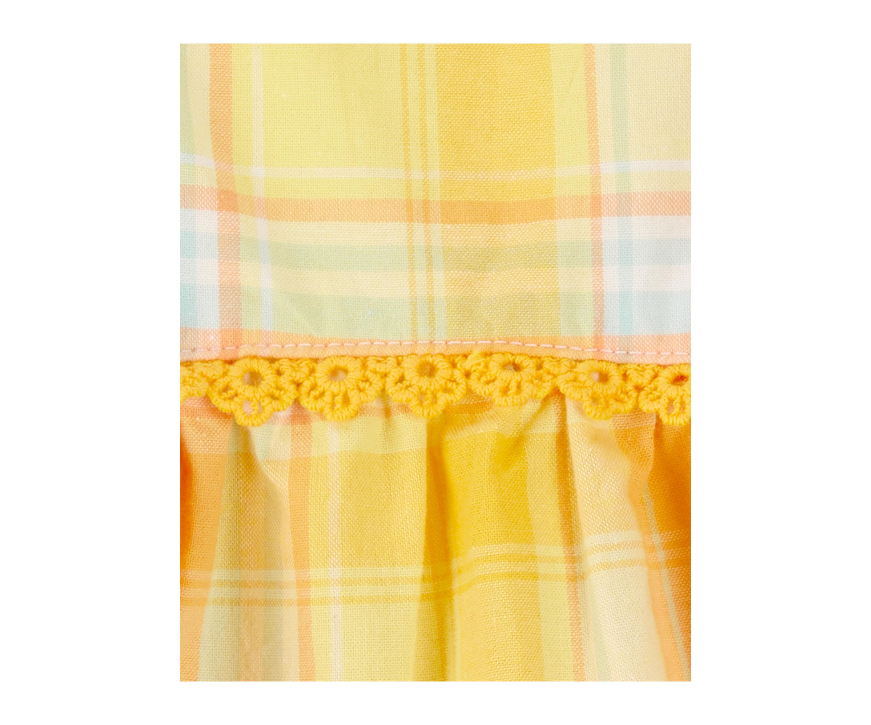 Baby Girls 2-Piece Gingham Set 