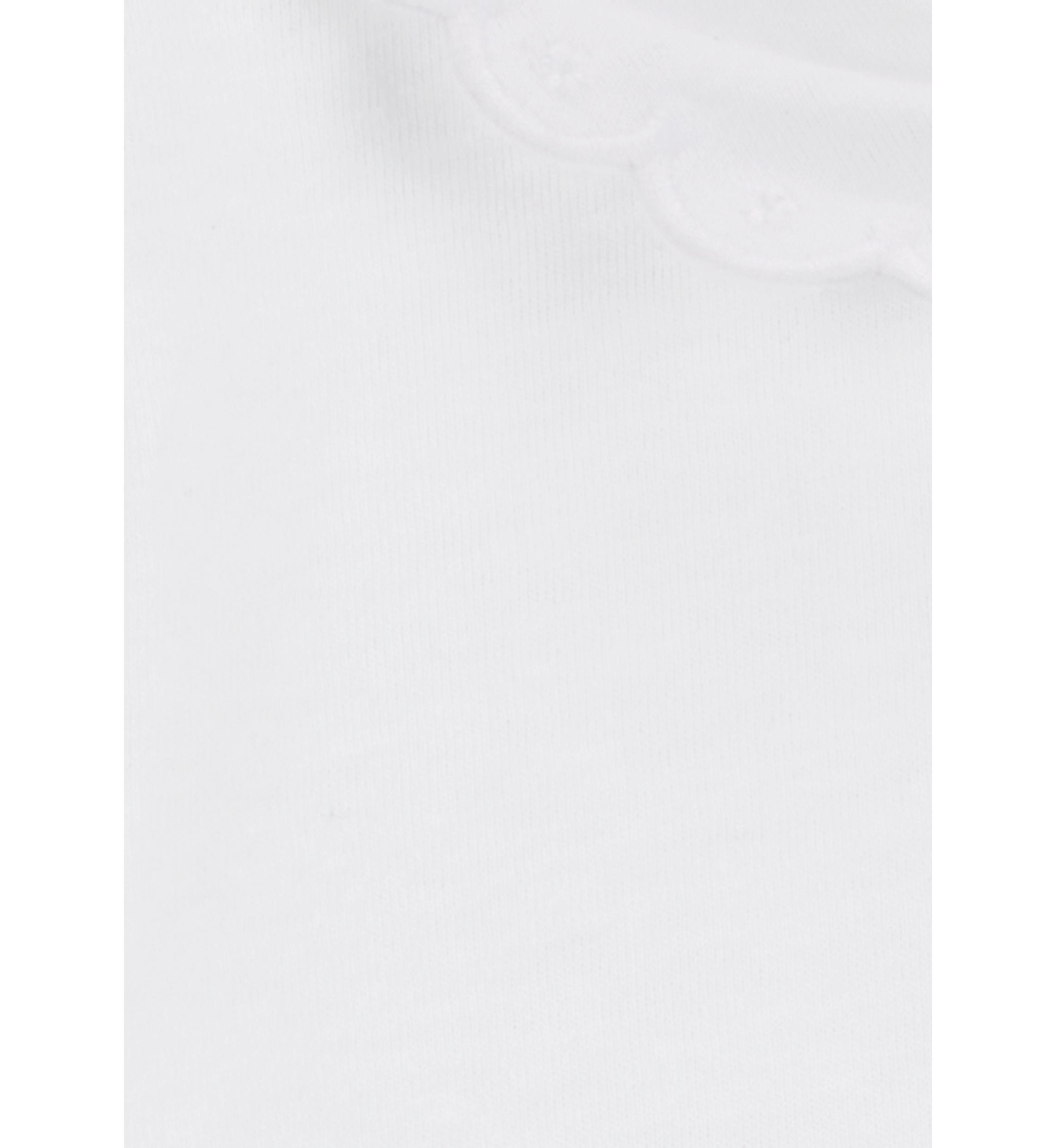 Baby Girls Short Sleeve Peter Pan Collar Bodysuit