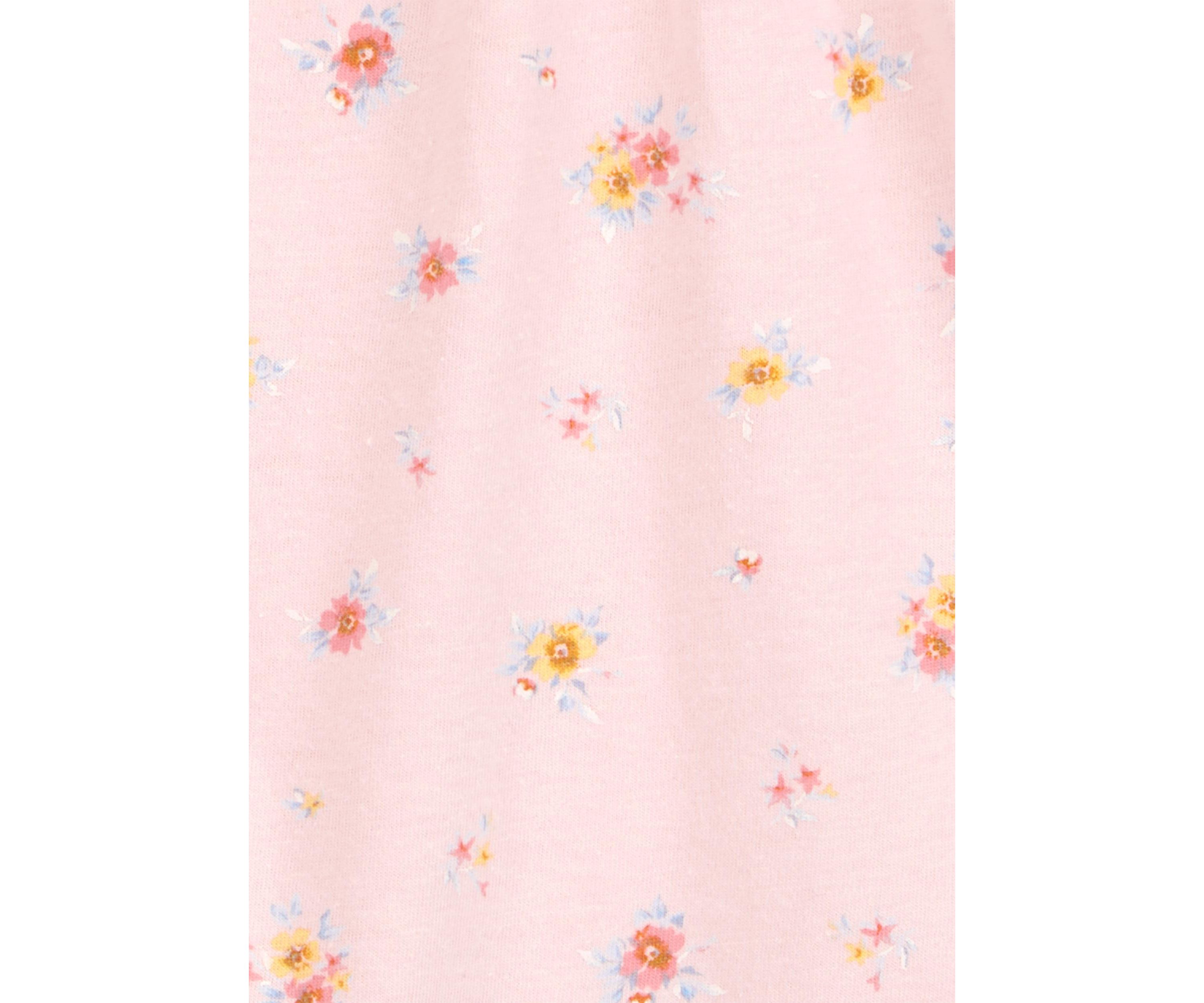 Baby Girls Long Sleeve Floral Knit Bodysuit