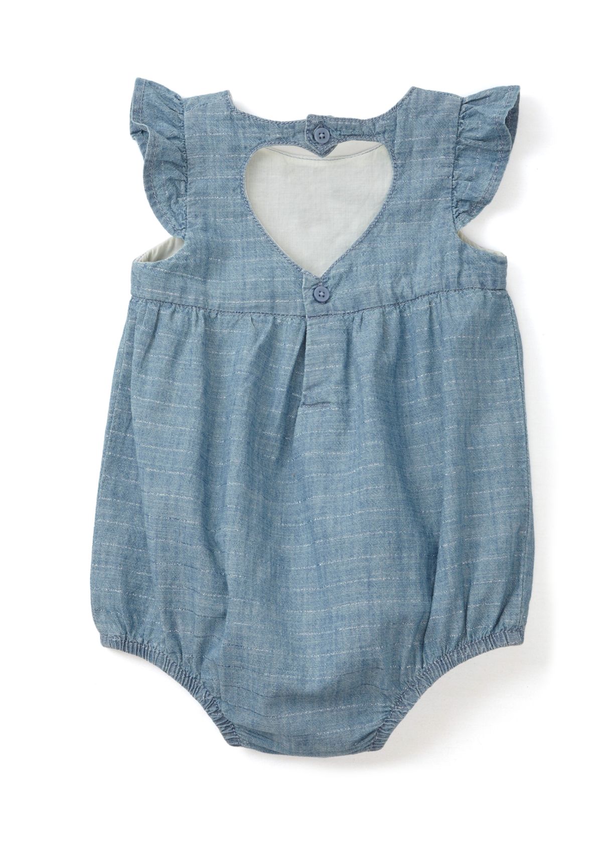 Baby Girls Heart Bubble Bodysuit