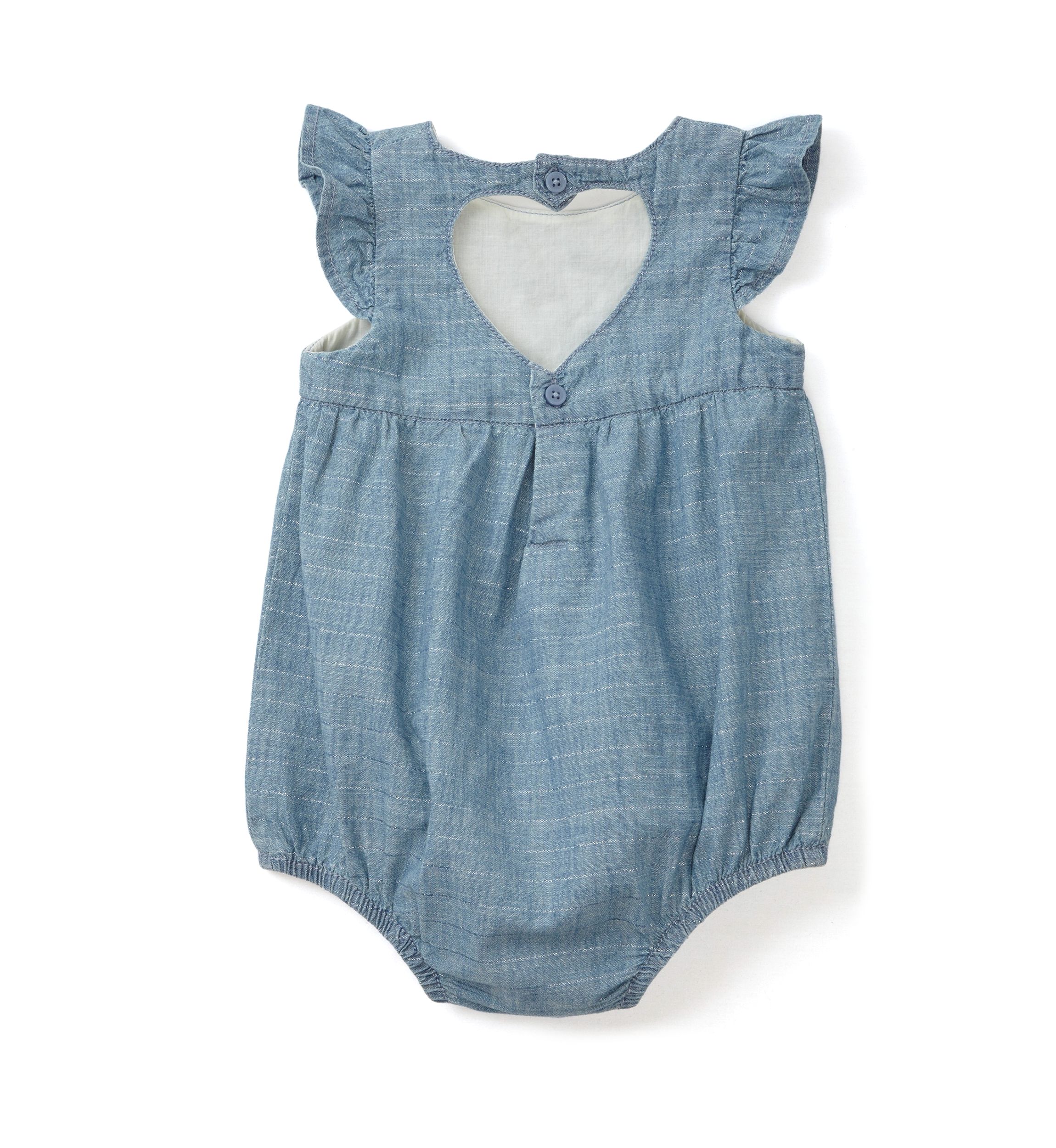 Baby Girls Heart Bubble Bodysuit