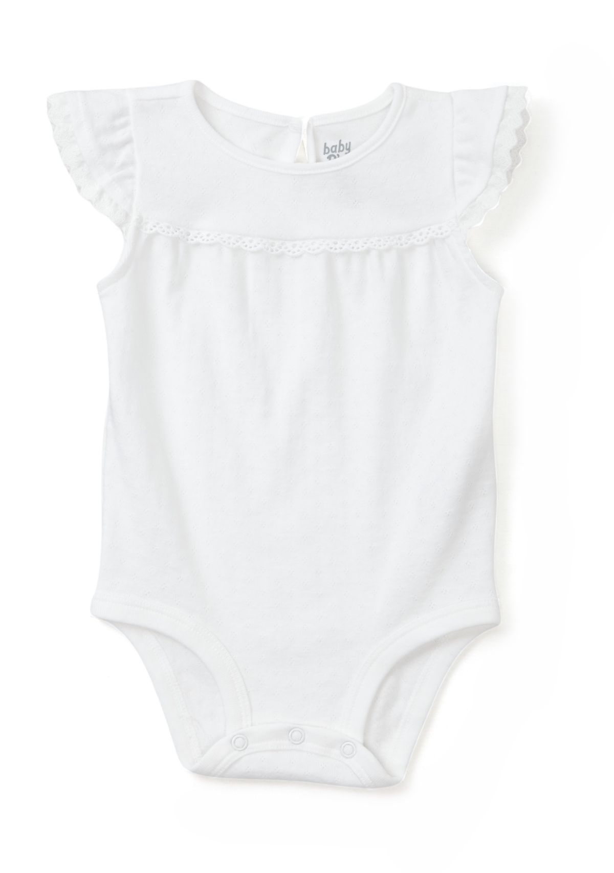 Baby Girls Pointelle Knit Bodysuit
