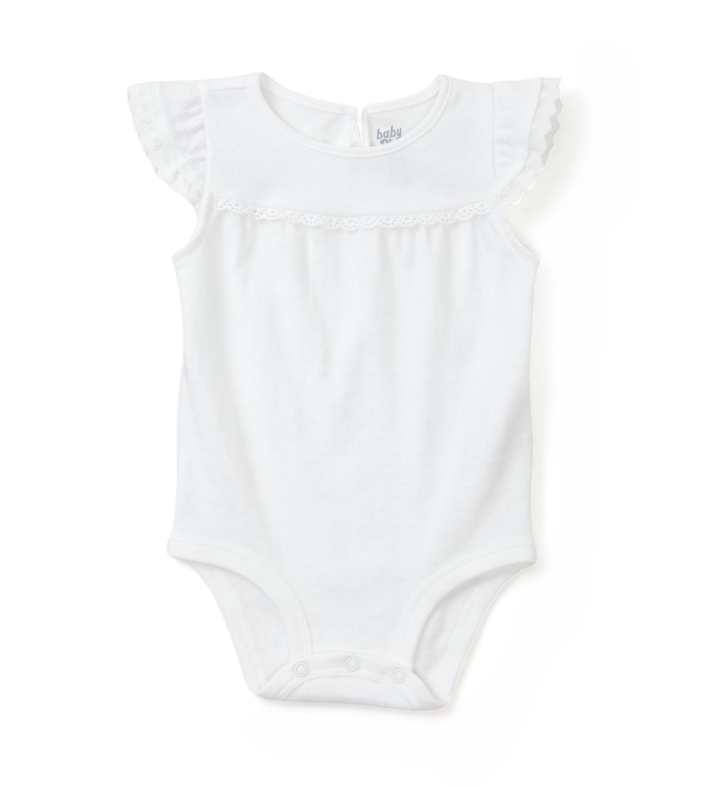 Baby Girls Pointelle Knit Bodysuit