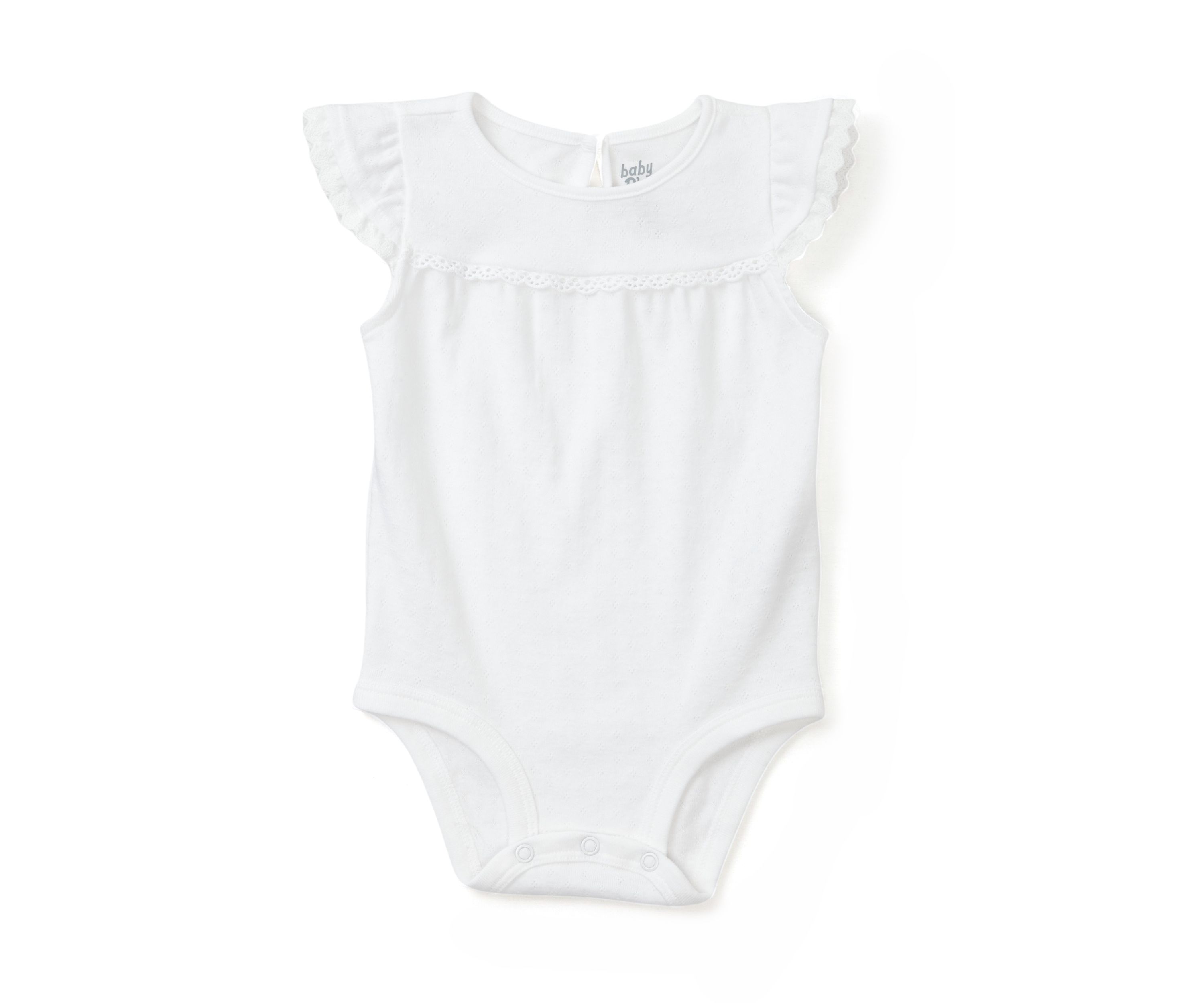 Baby Girls Pointelle Knit Bodysuit