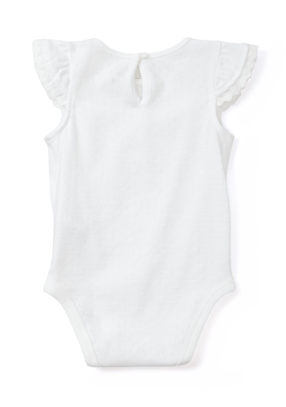 Baby Girls Pointelle Knit Bodysuit