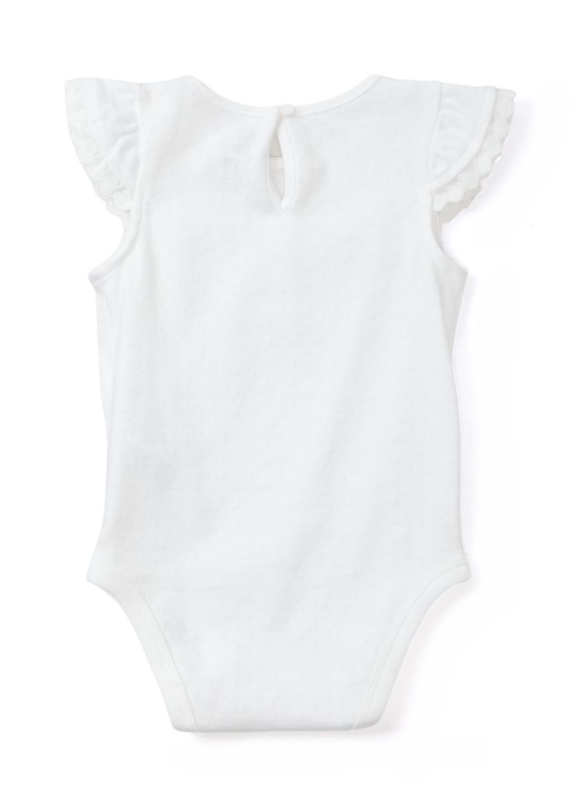 Baby Girls Pointelle Knit Bodysuit