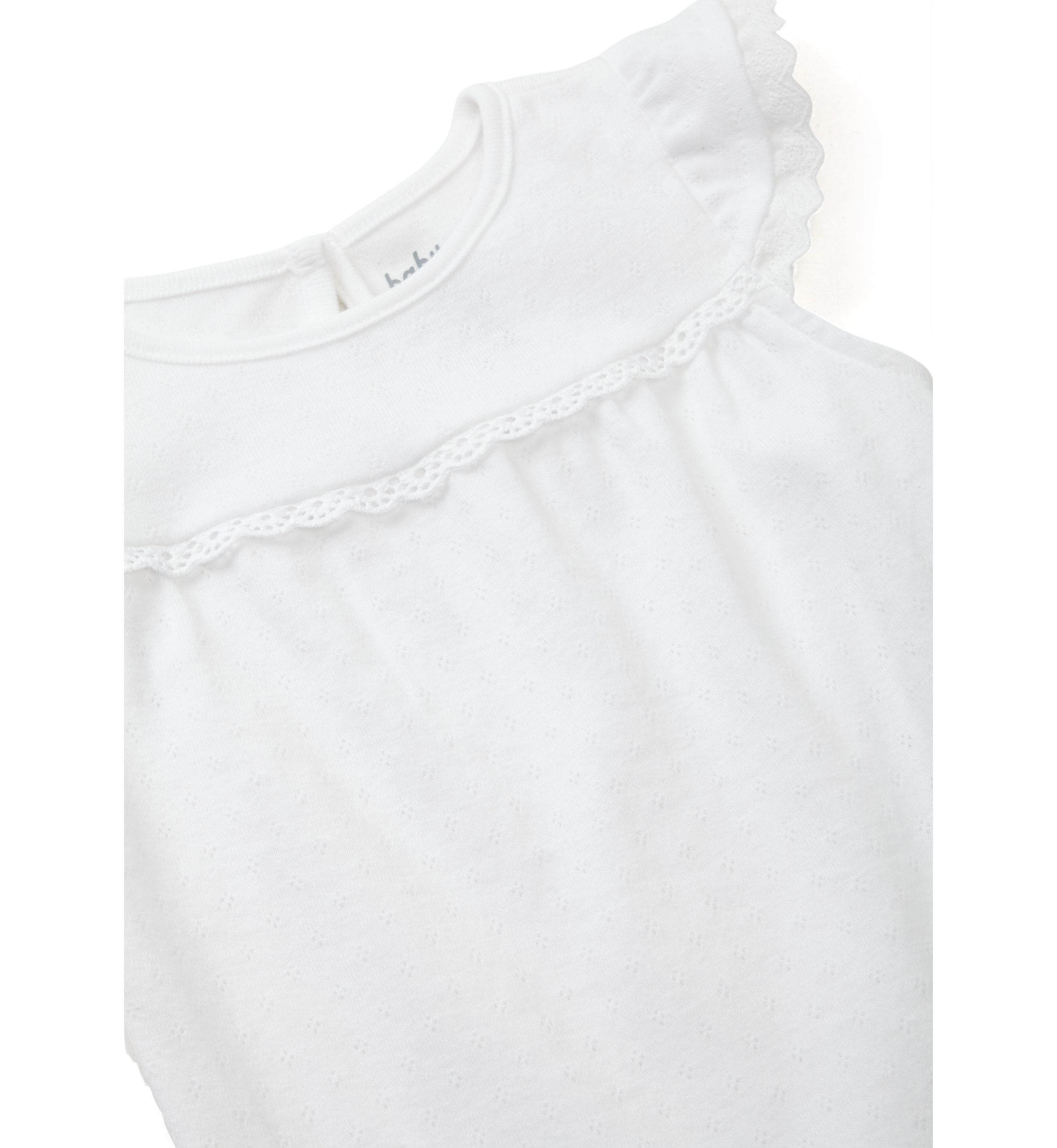 Baby Girls Pointelle Knit Bodysuit