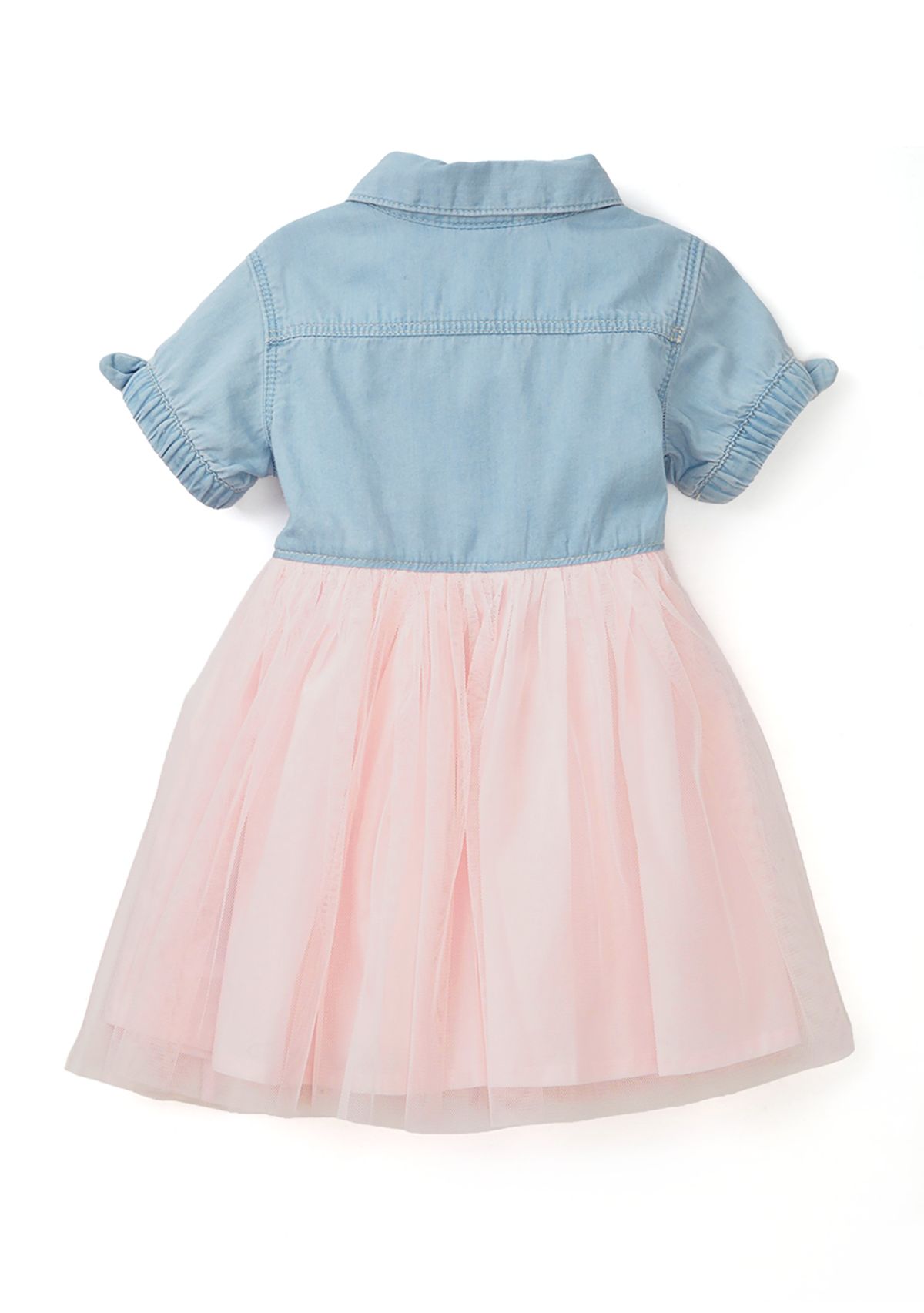 Baby Girls Denim Tulle Dress