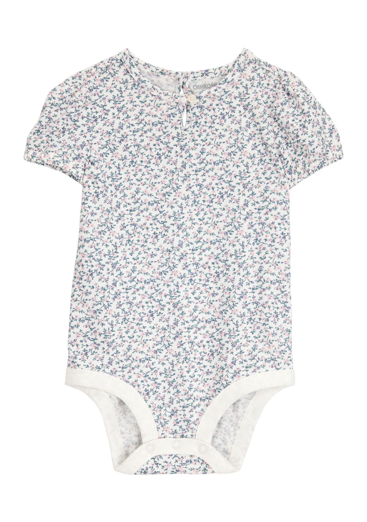Baby Girls Floral Printed Bodysuit