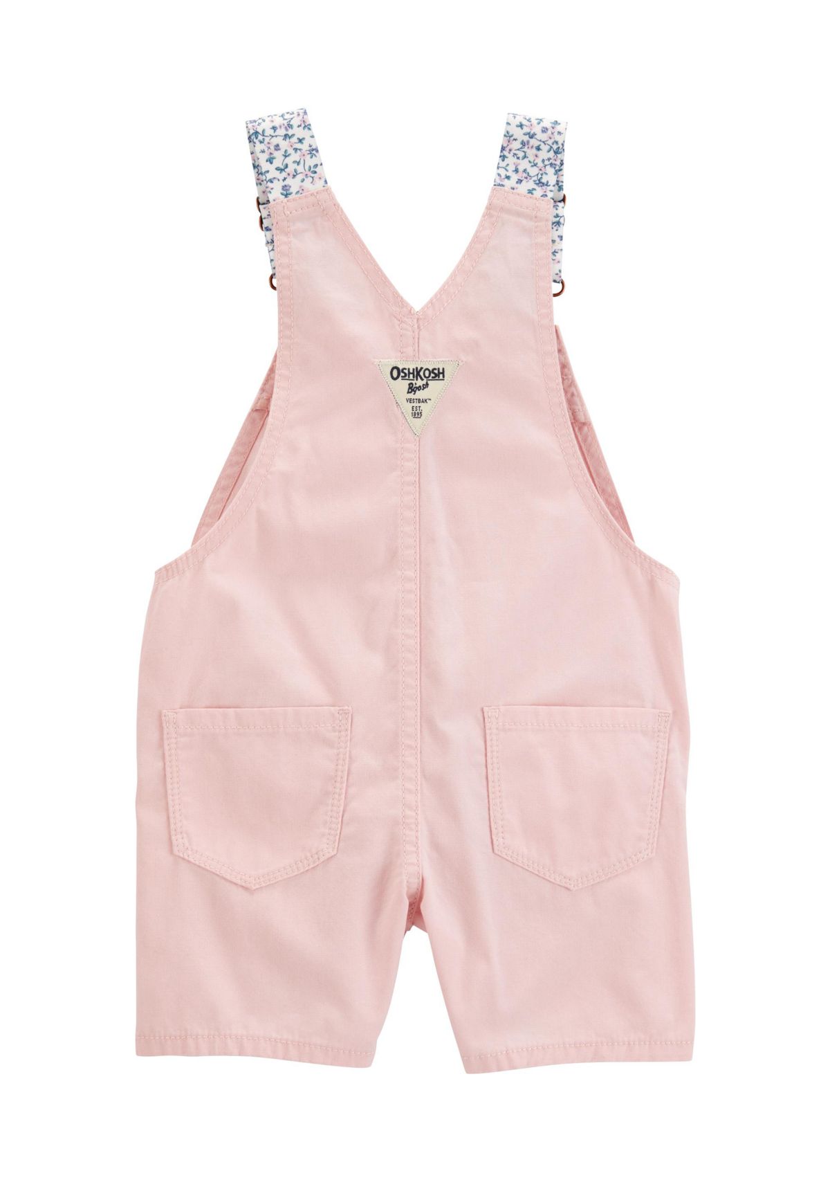 Baby Girls Woven Shortalls