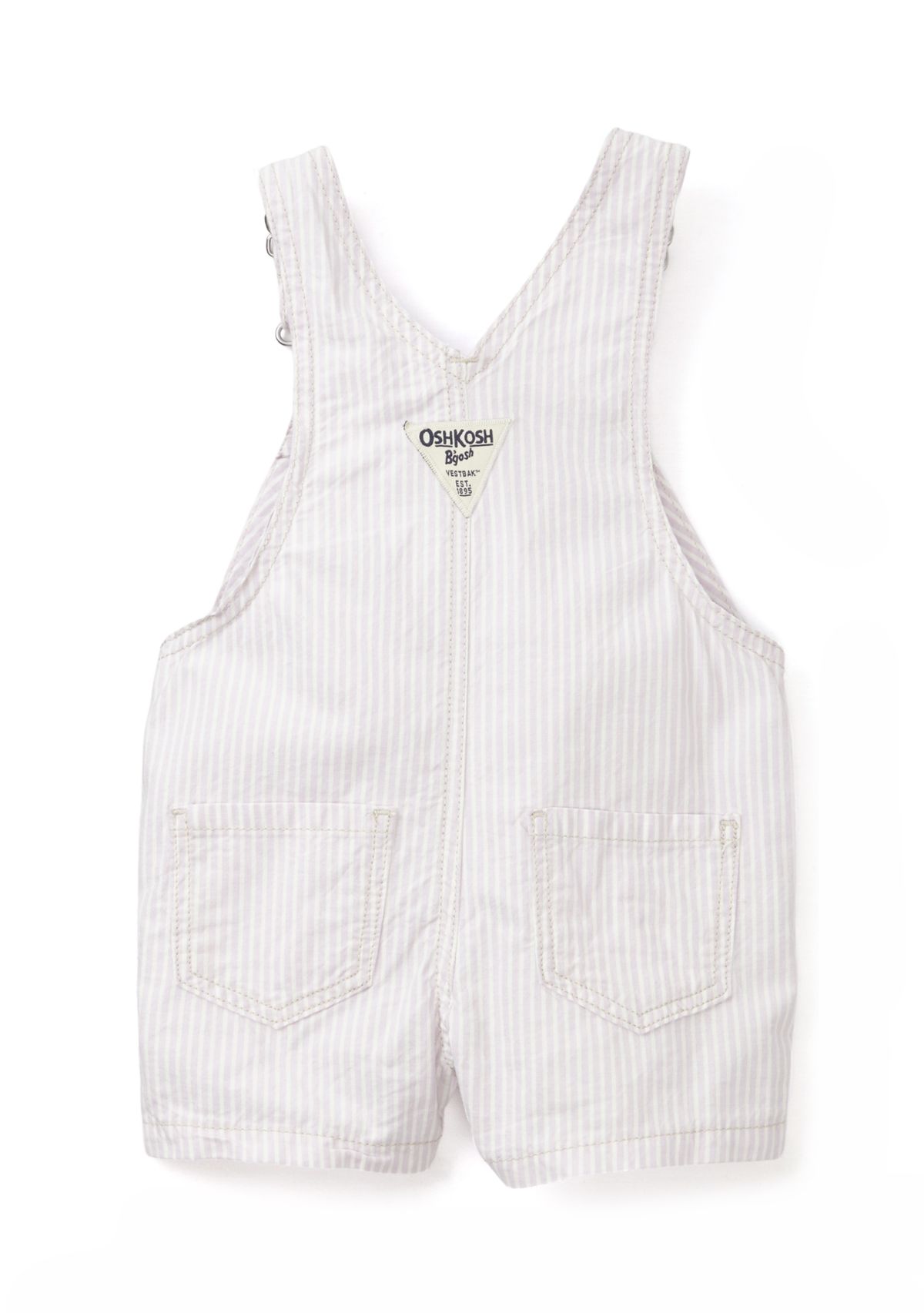 Baby Girls Woven Shortalls