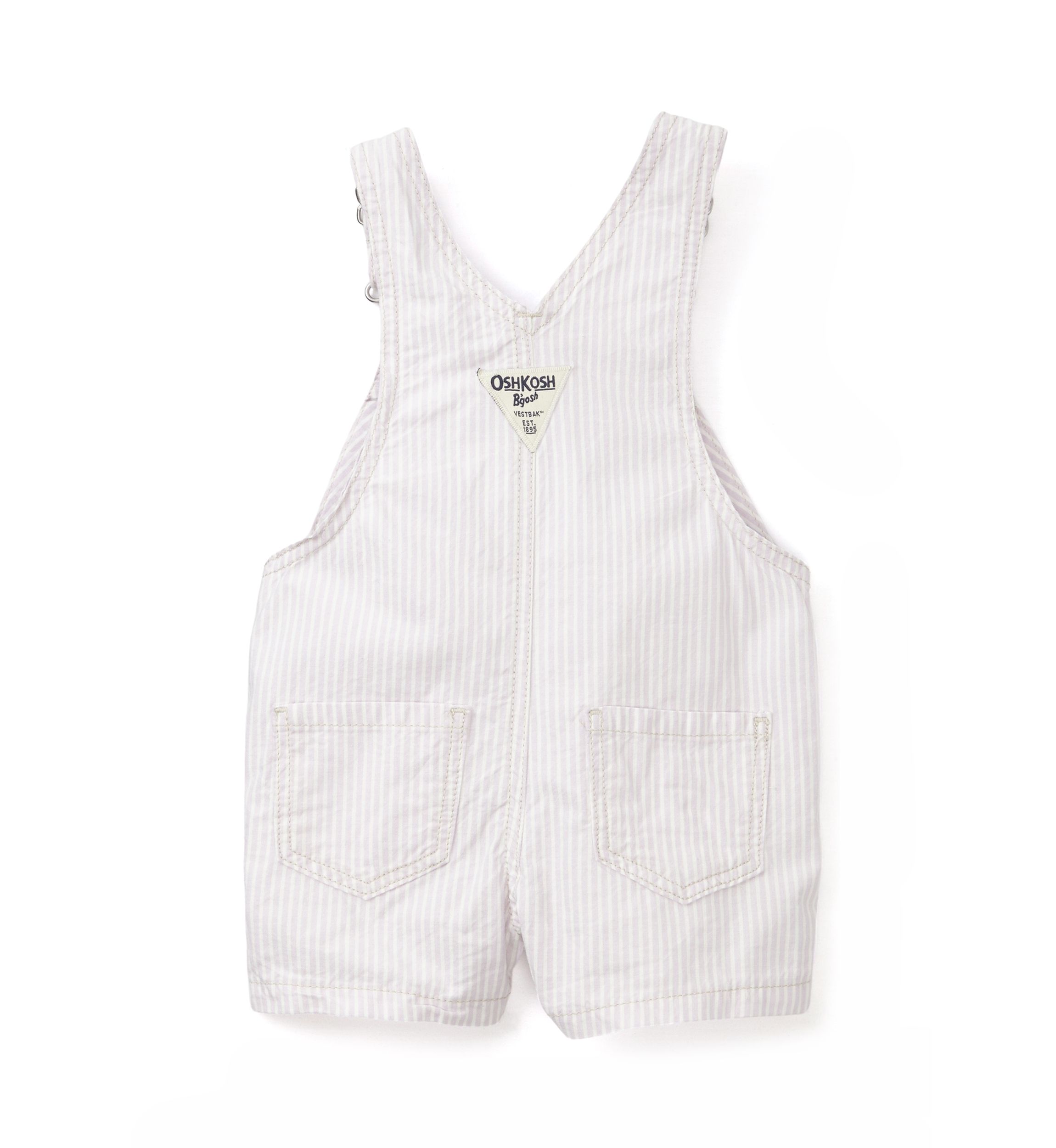 Baby Girls Woven Shortalls