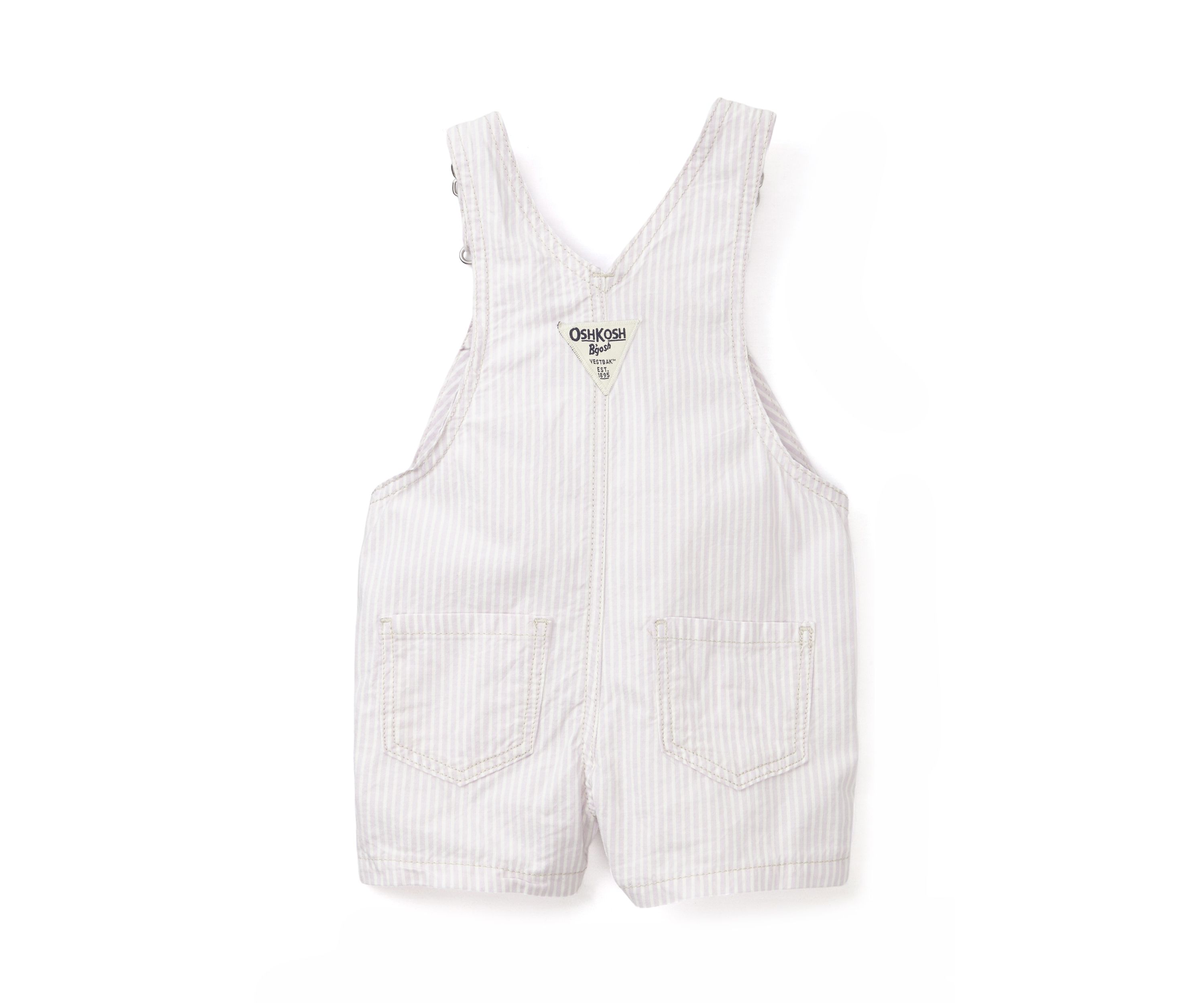Baby Girls Woven Shortalls