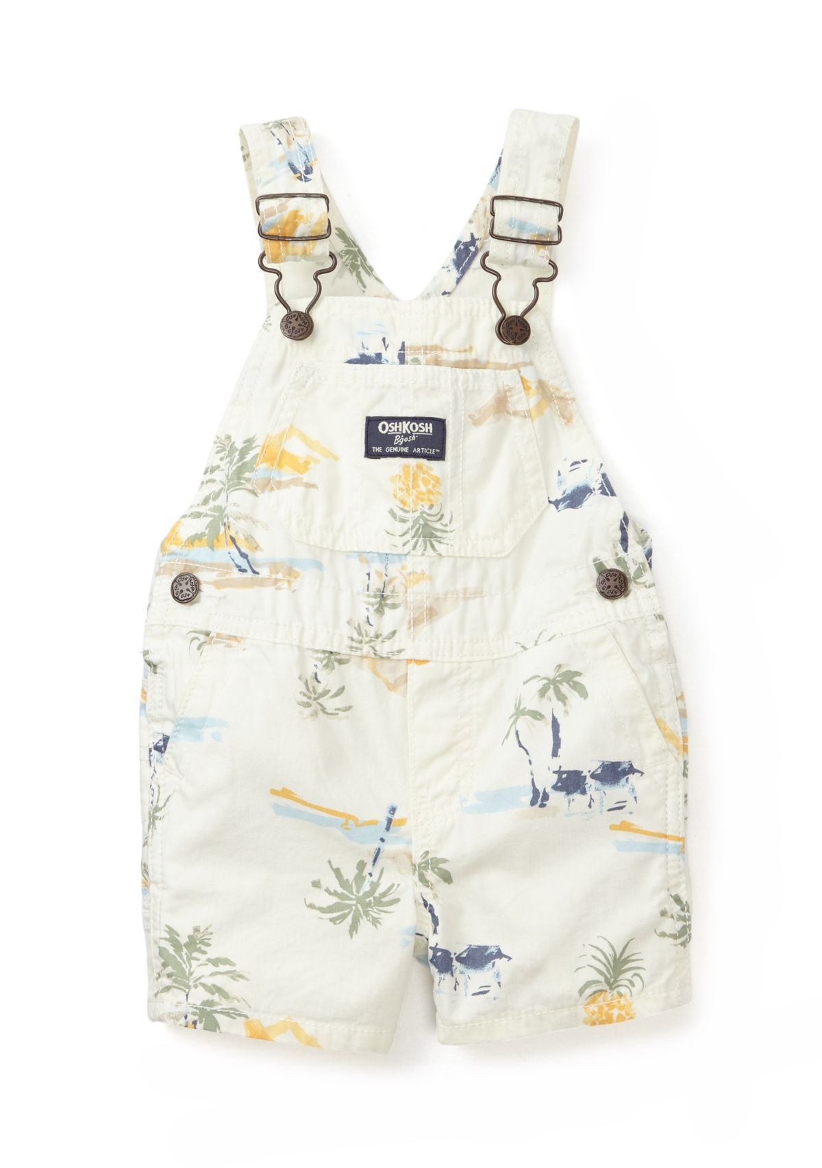 Baby Boys Printed Woven Shortall