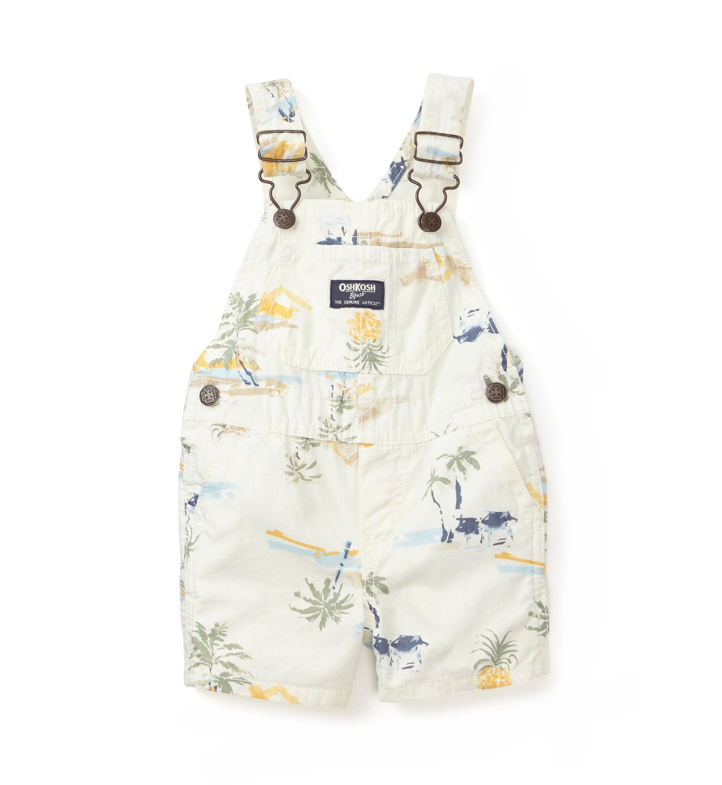 Baby Boys Printed Woven Shortall