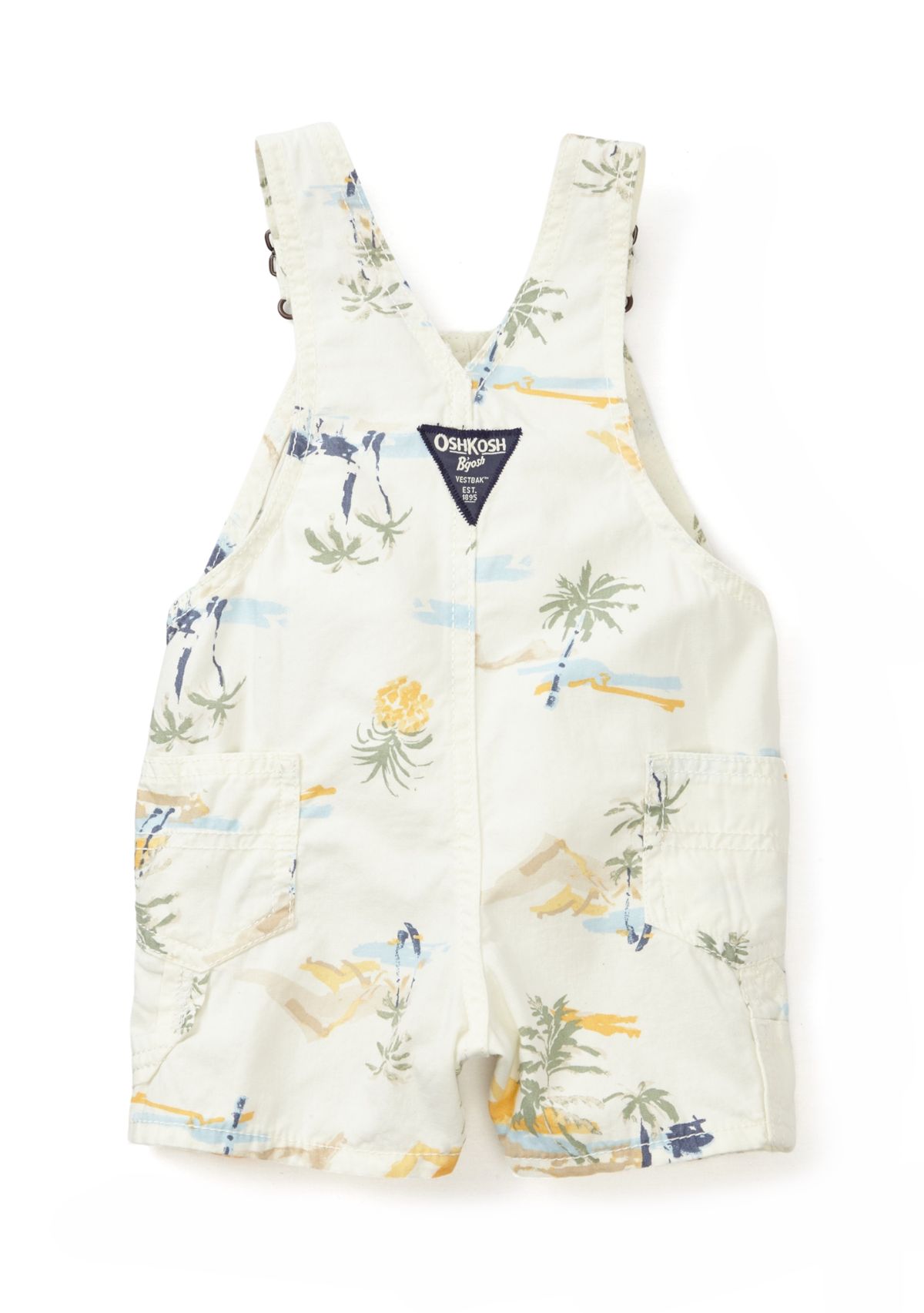Baby Boys Printed Woven Shortall