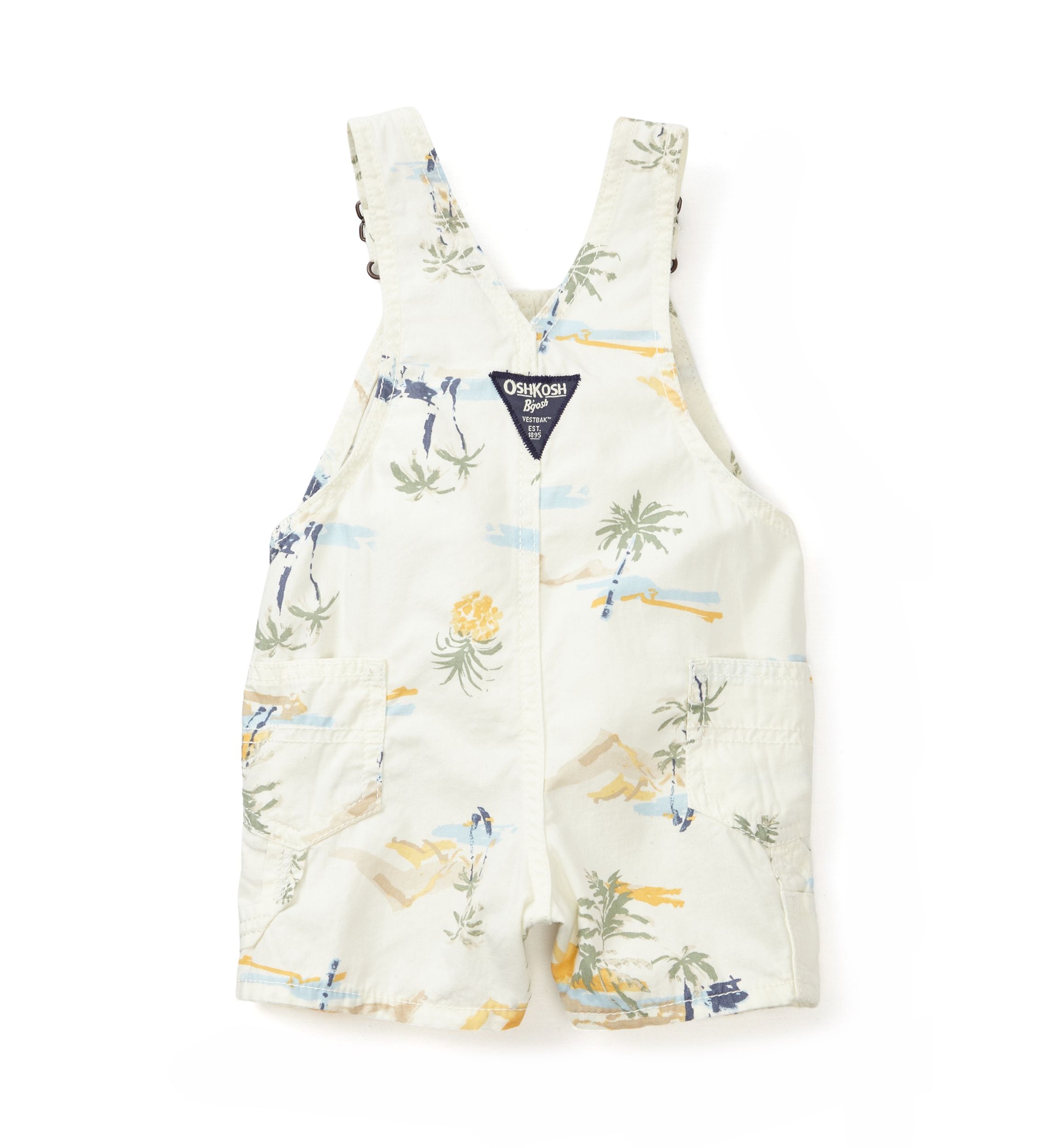 Baby Boys Printed Woven Shortall