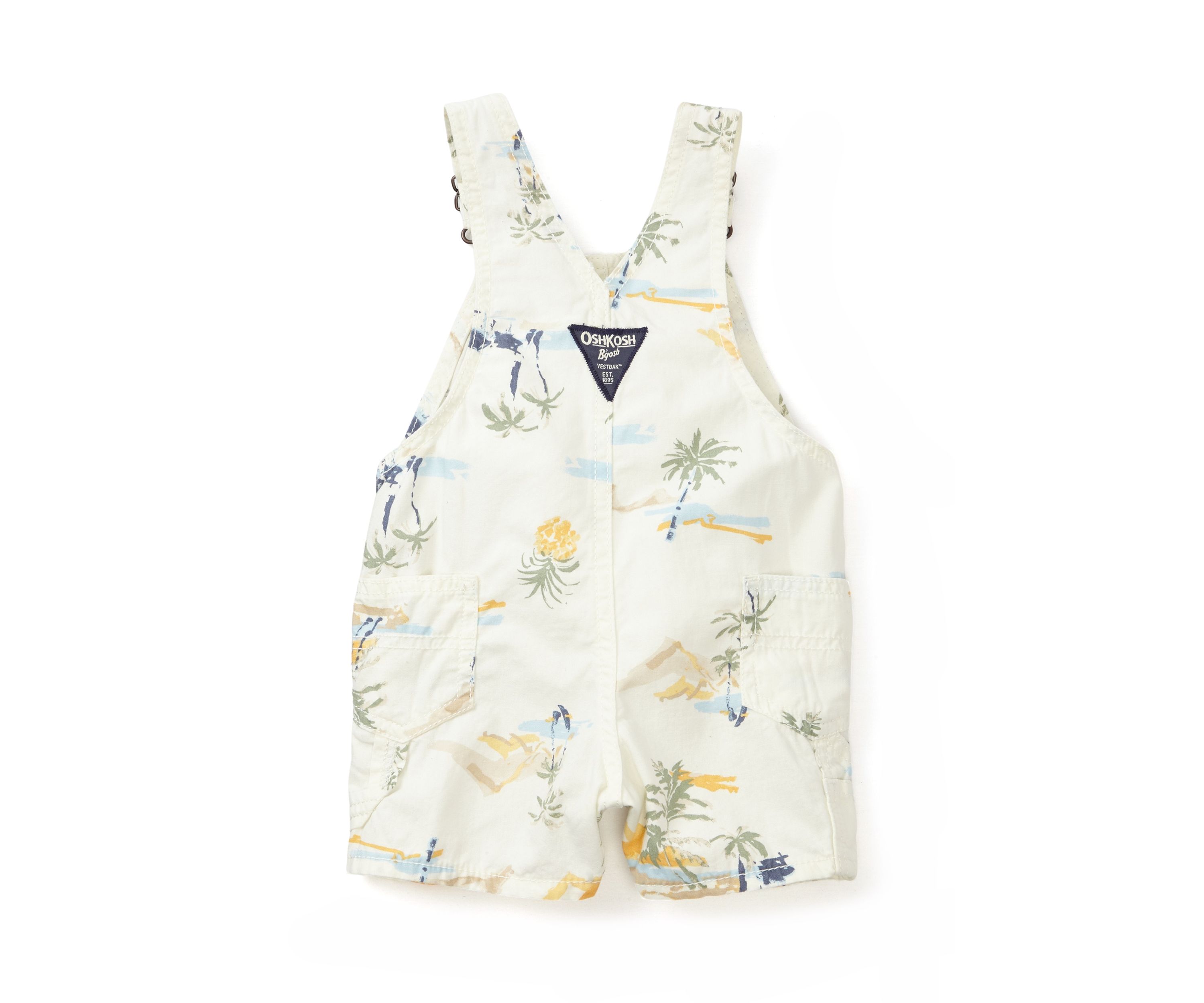 Baby Boys Printed Woven Shortall