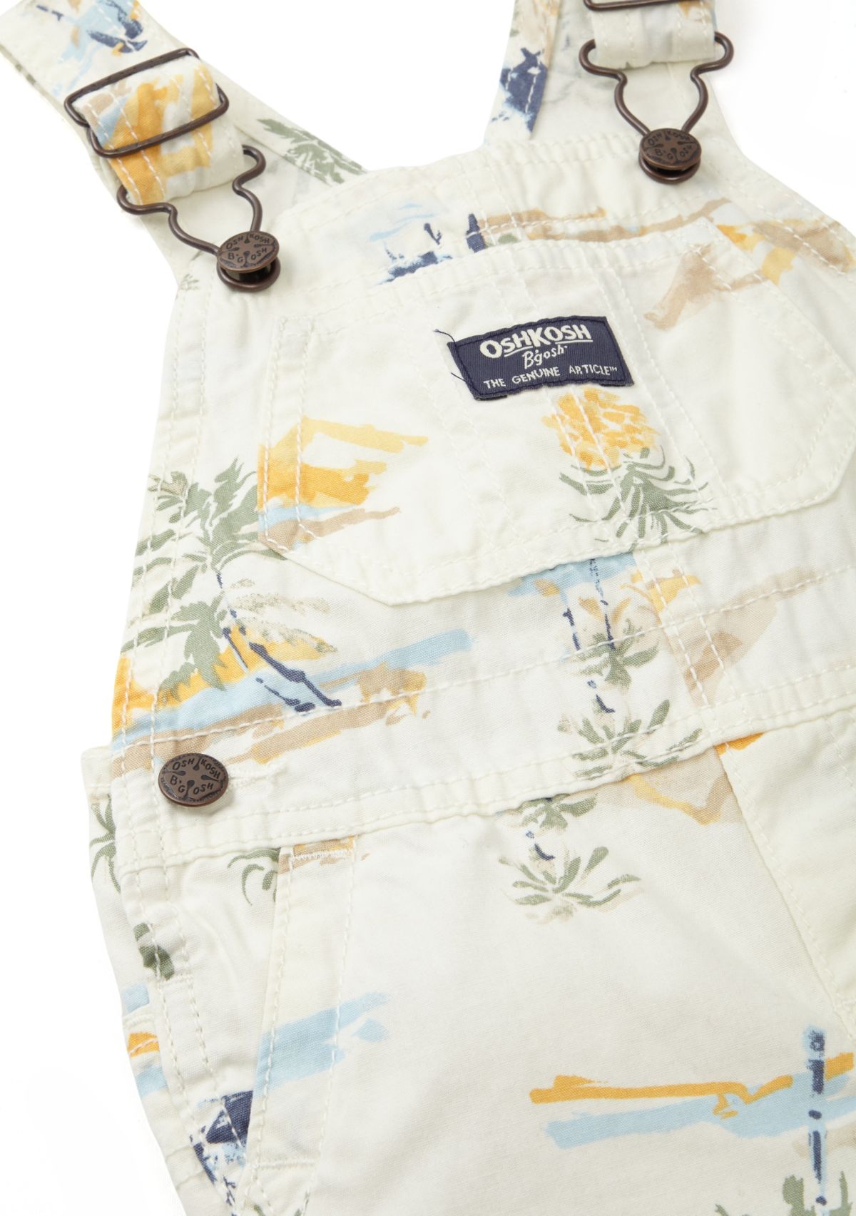 Baby Boys Printed Woven Shortall