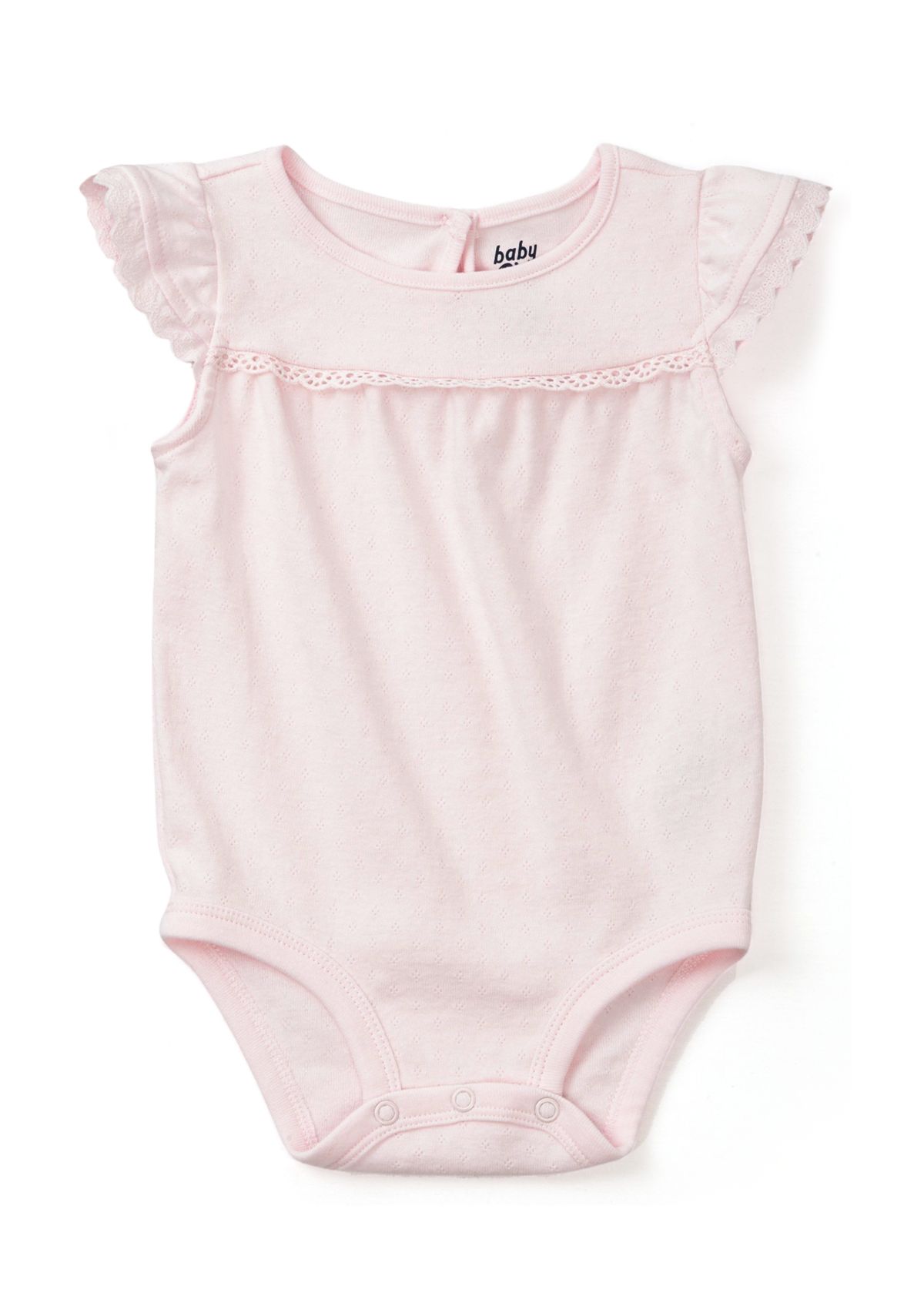 Baby Girls Pointelle Knit Bodysuit