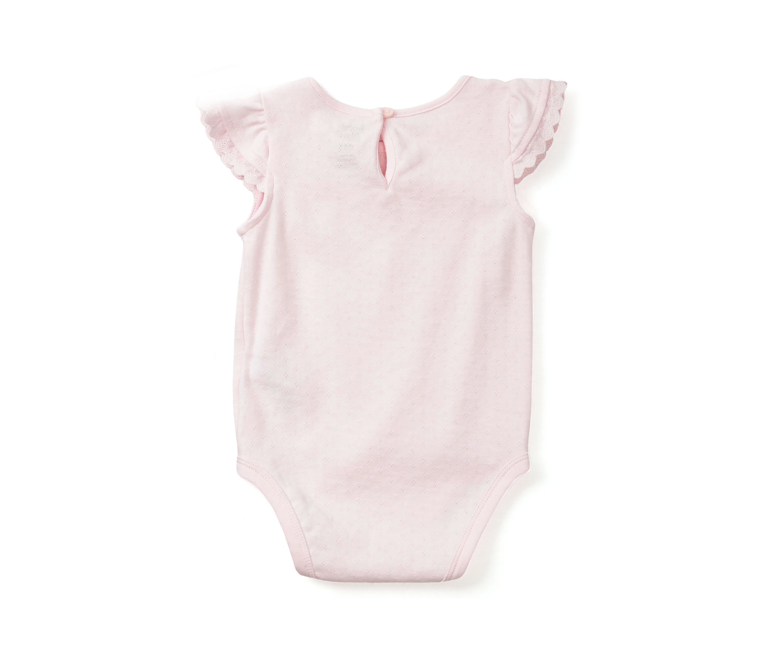 Baby Girls Pointelle Knit Bodysuit