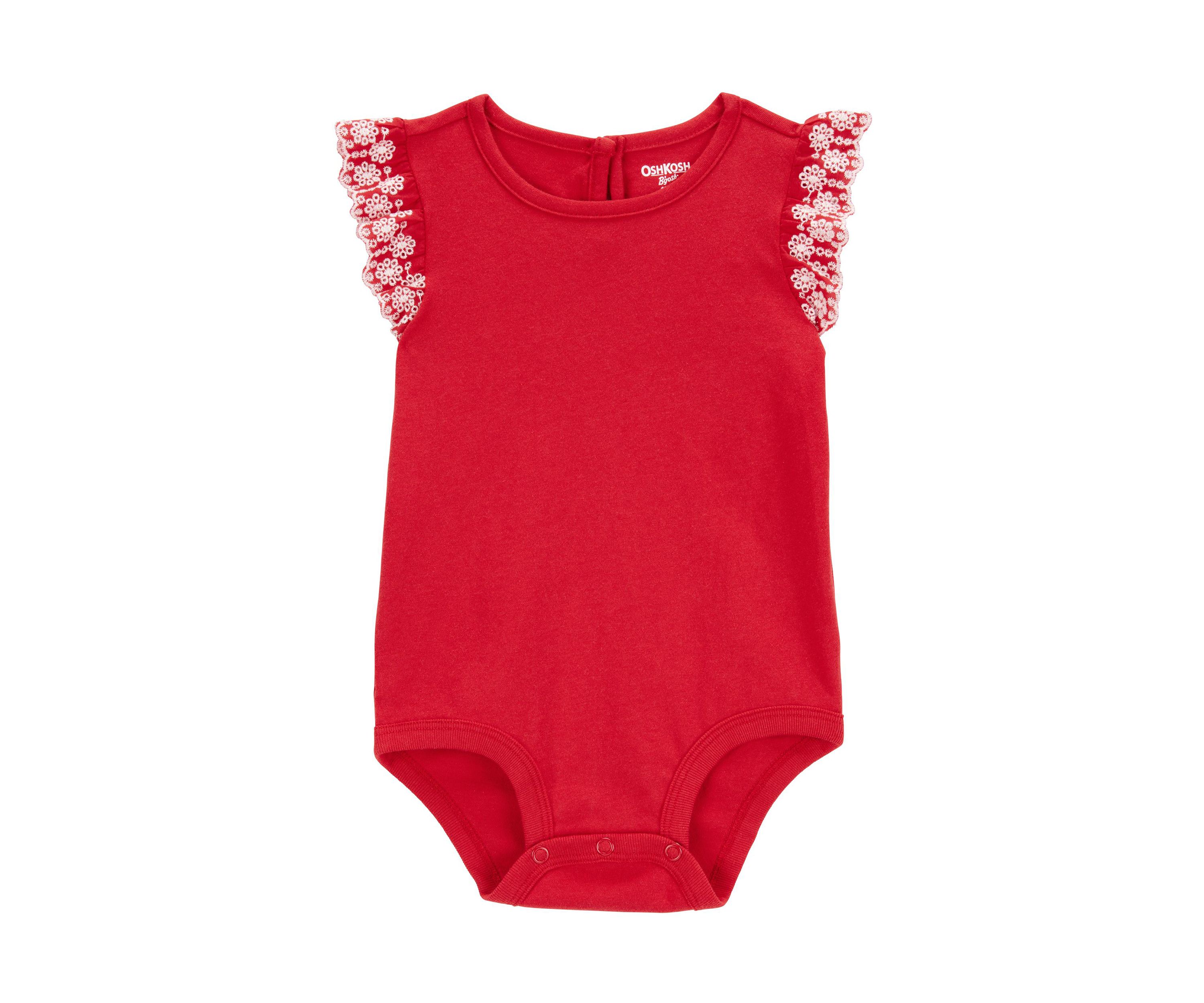 Baby Girls Ruffle Bodysuit