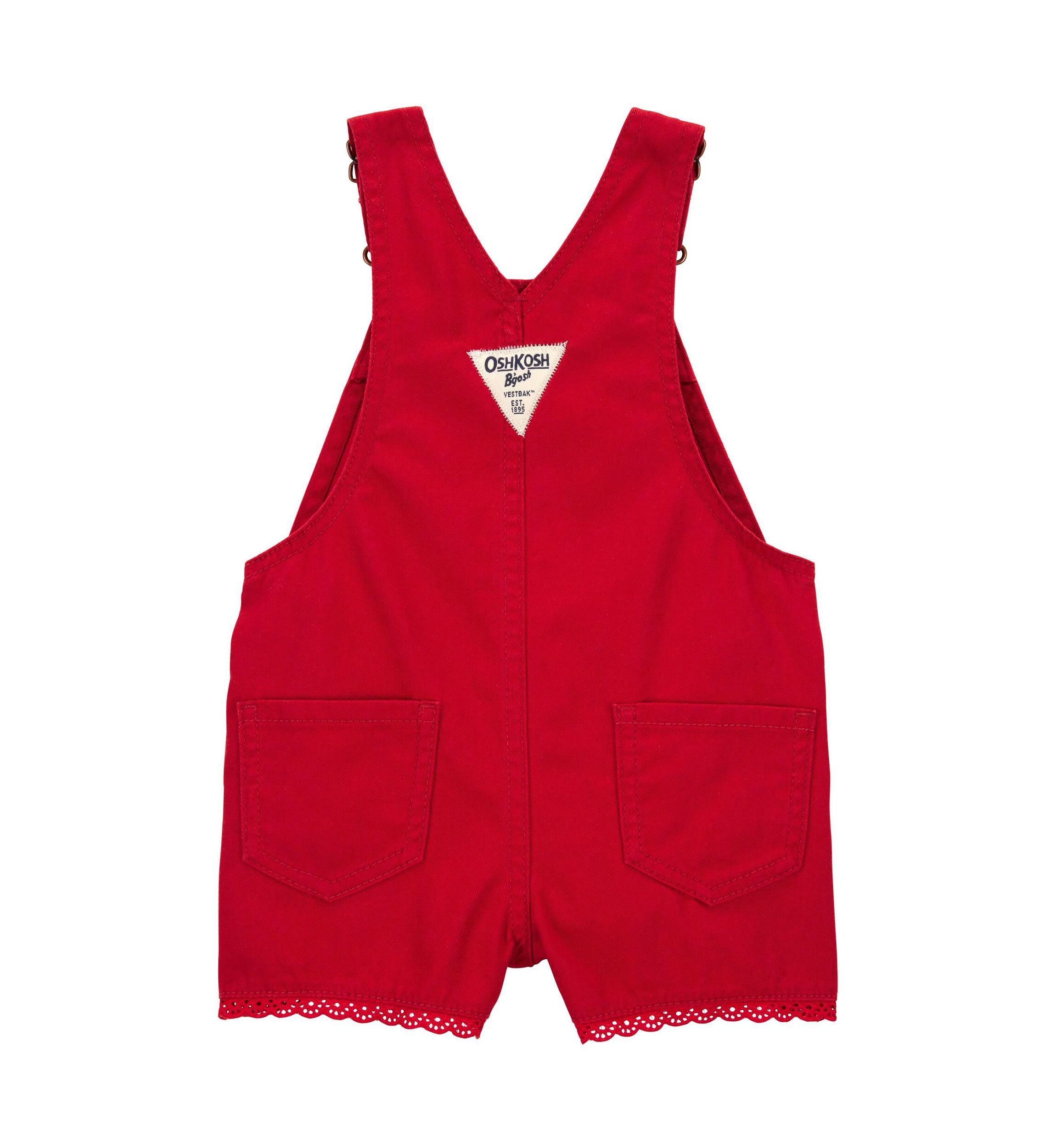 Baby Boys Twill Shortalls