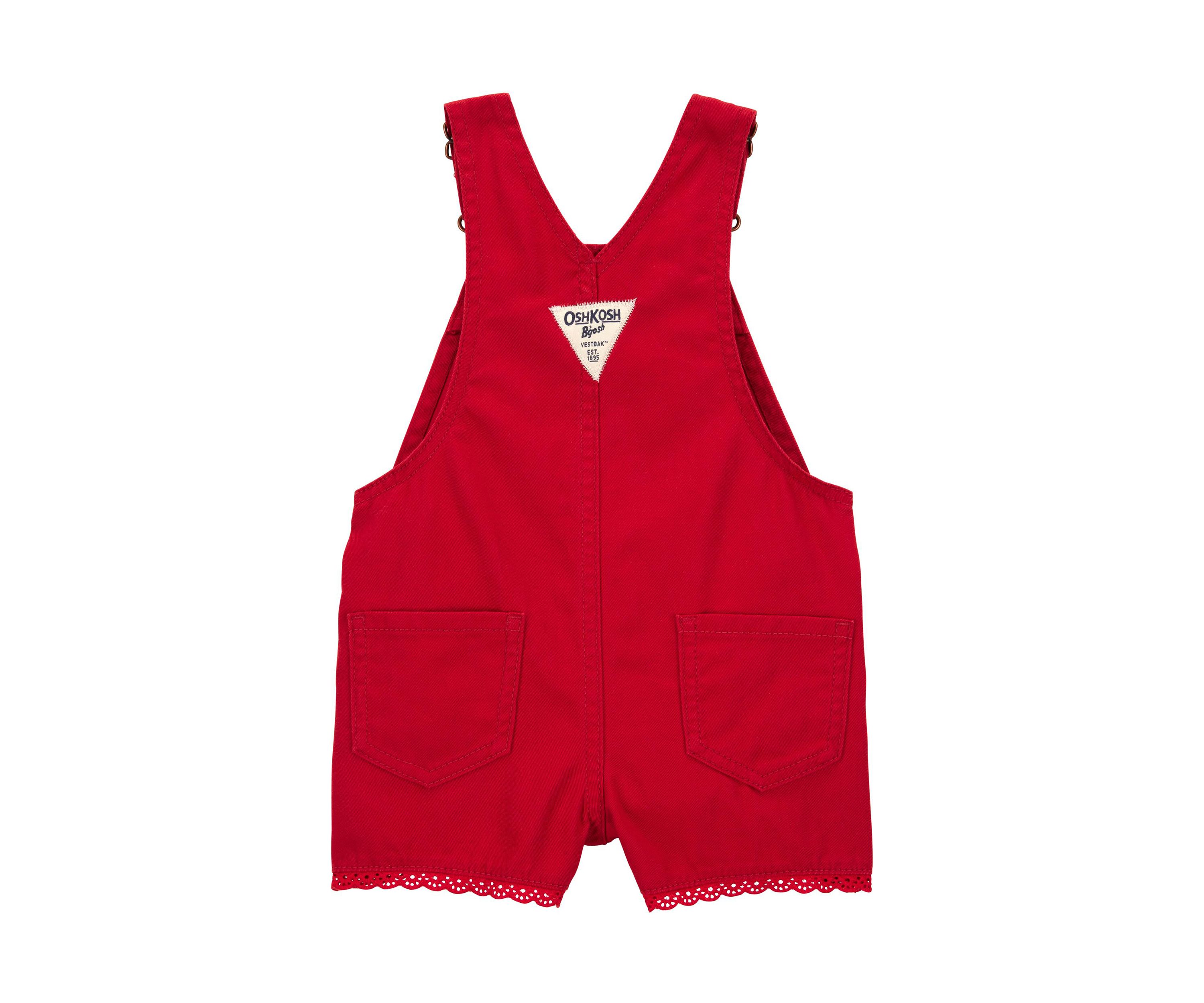 Baby Boys Twill Shortalls