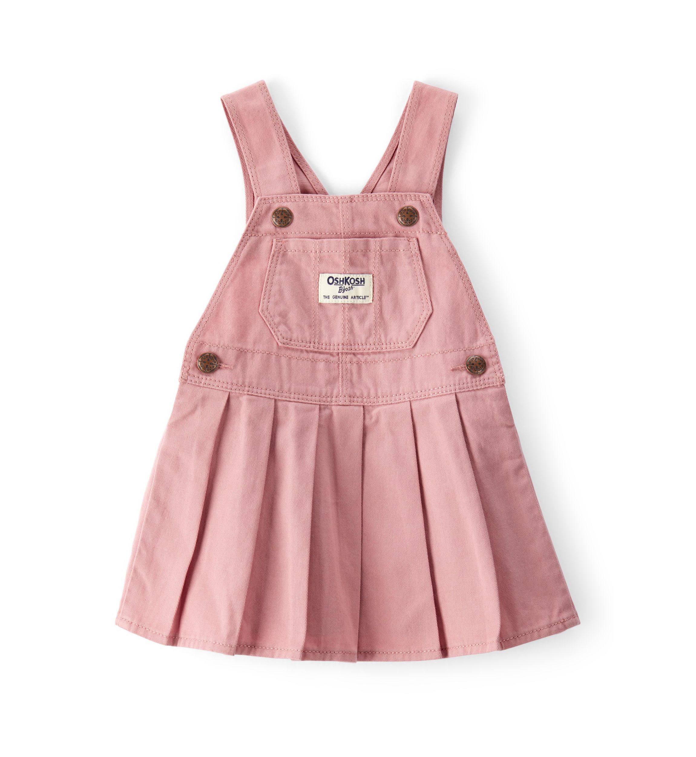 Baby Girls Pleated Jumper Dress