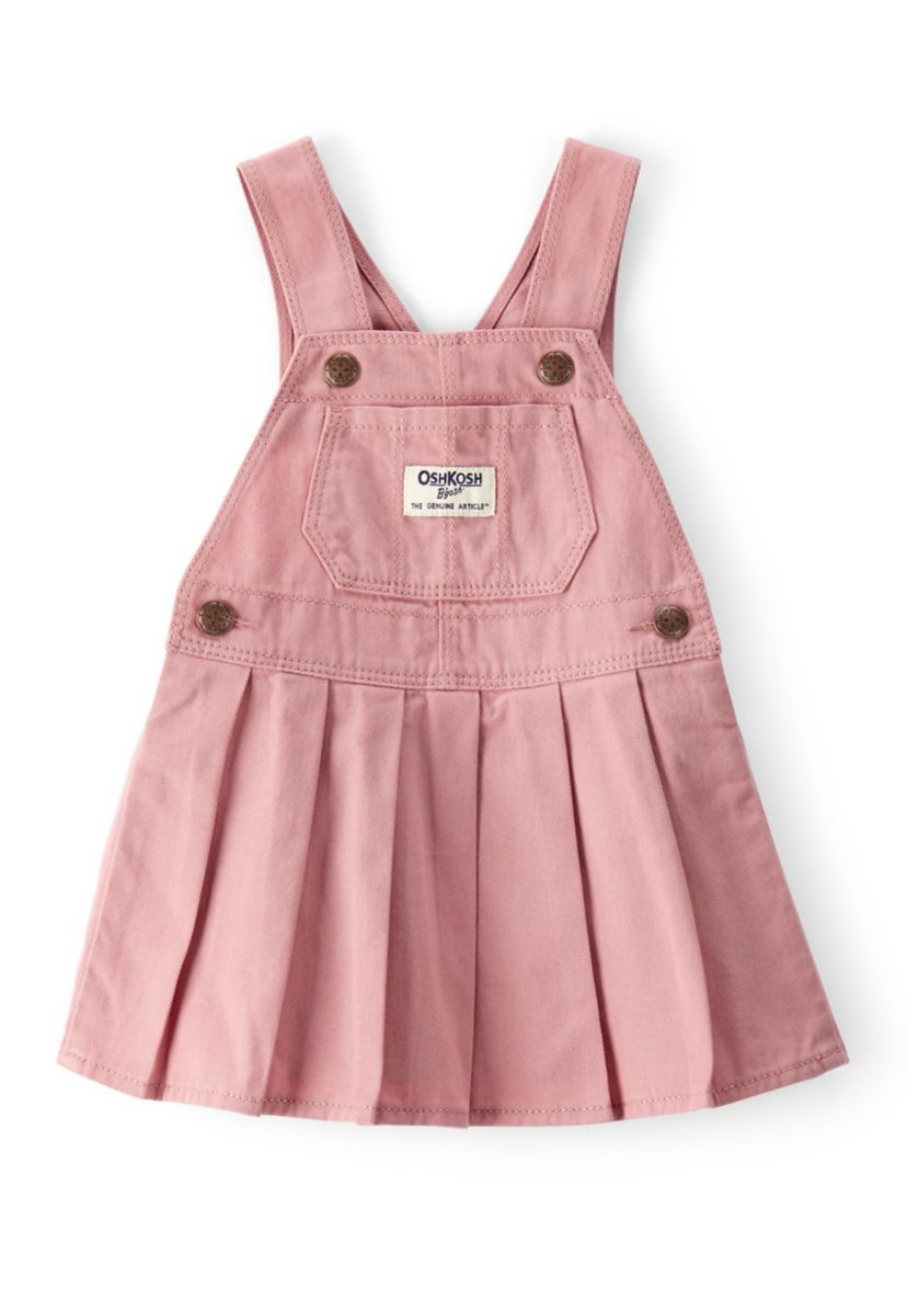 Baby Girls Pleated Jumper Dress