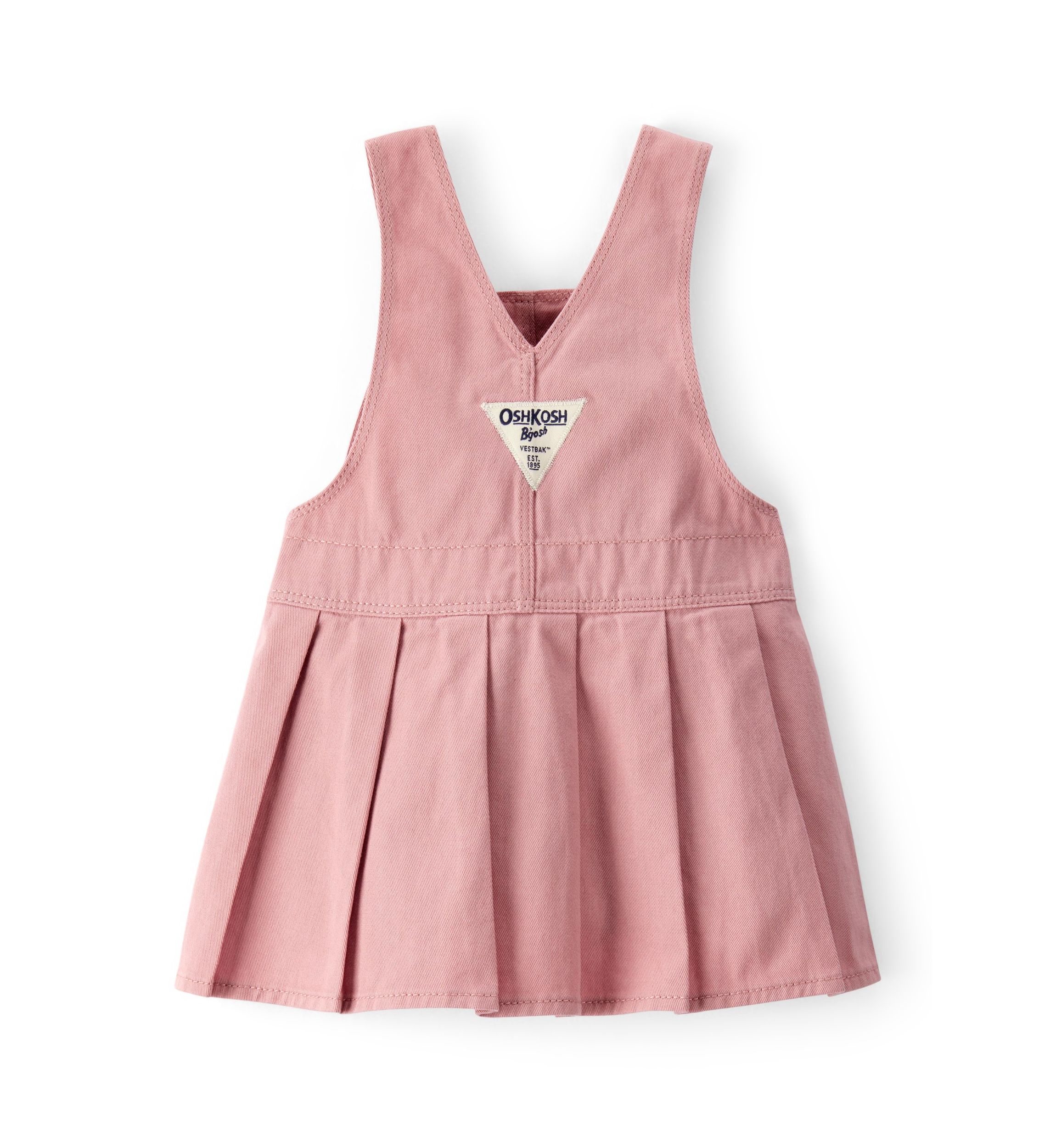 Baby Girls Pleated Jumper Dress