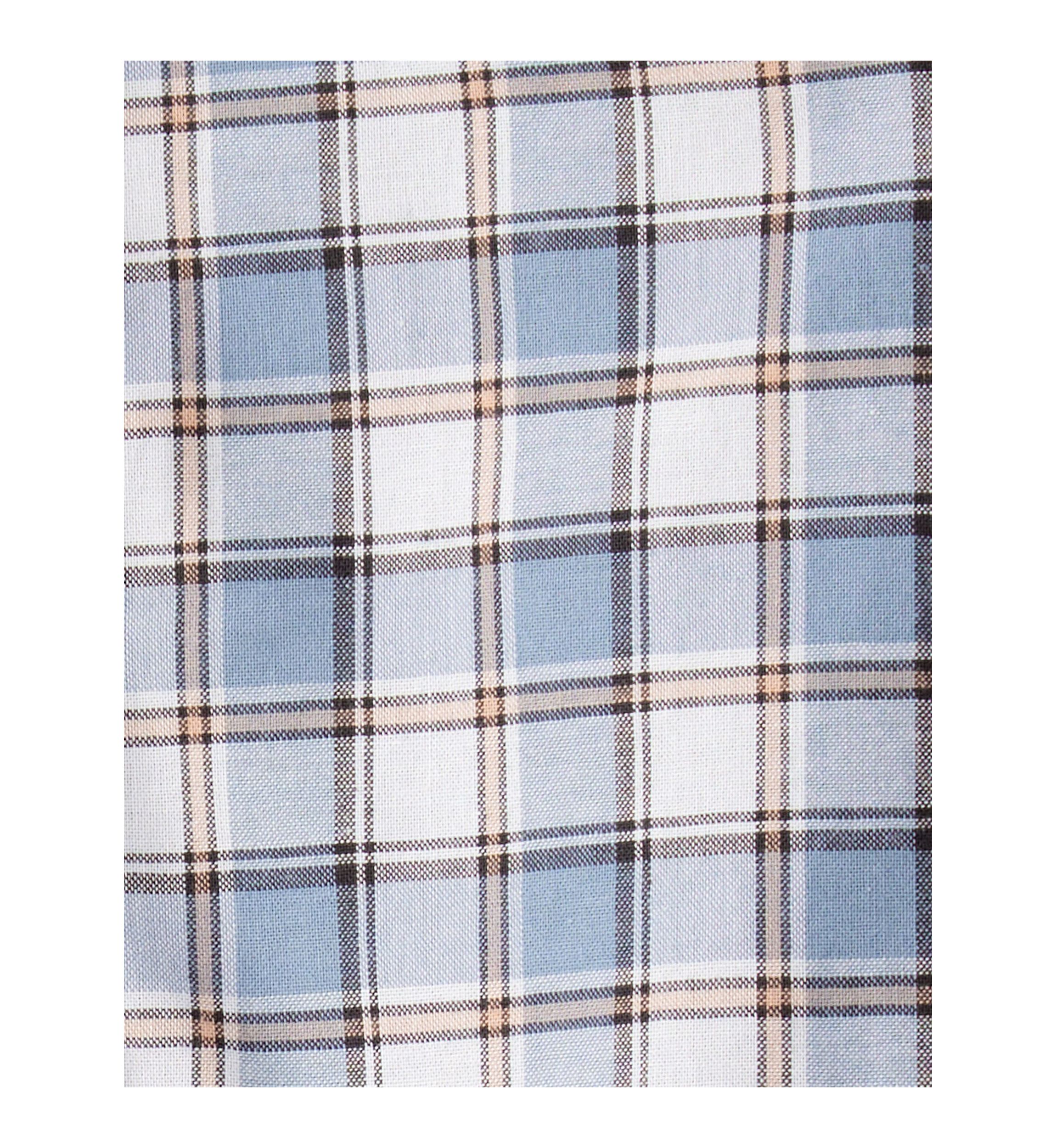 Baby Boys Plaid Cotton Long-Sleeve Button-Down Fashion Bodysuit